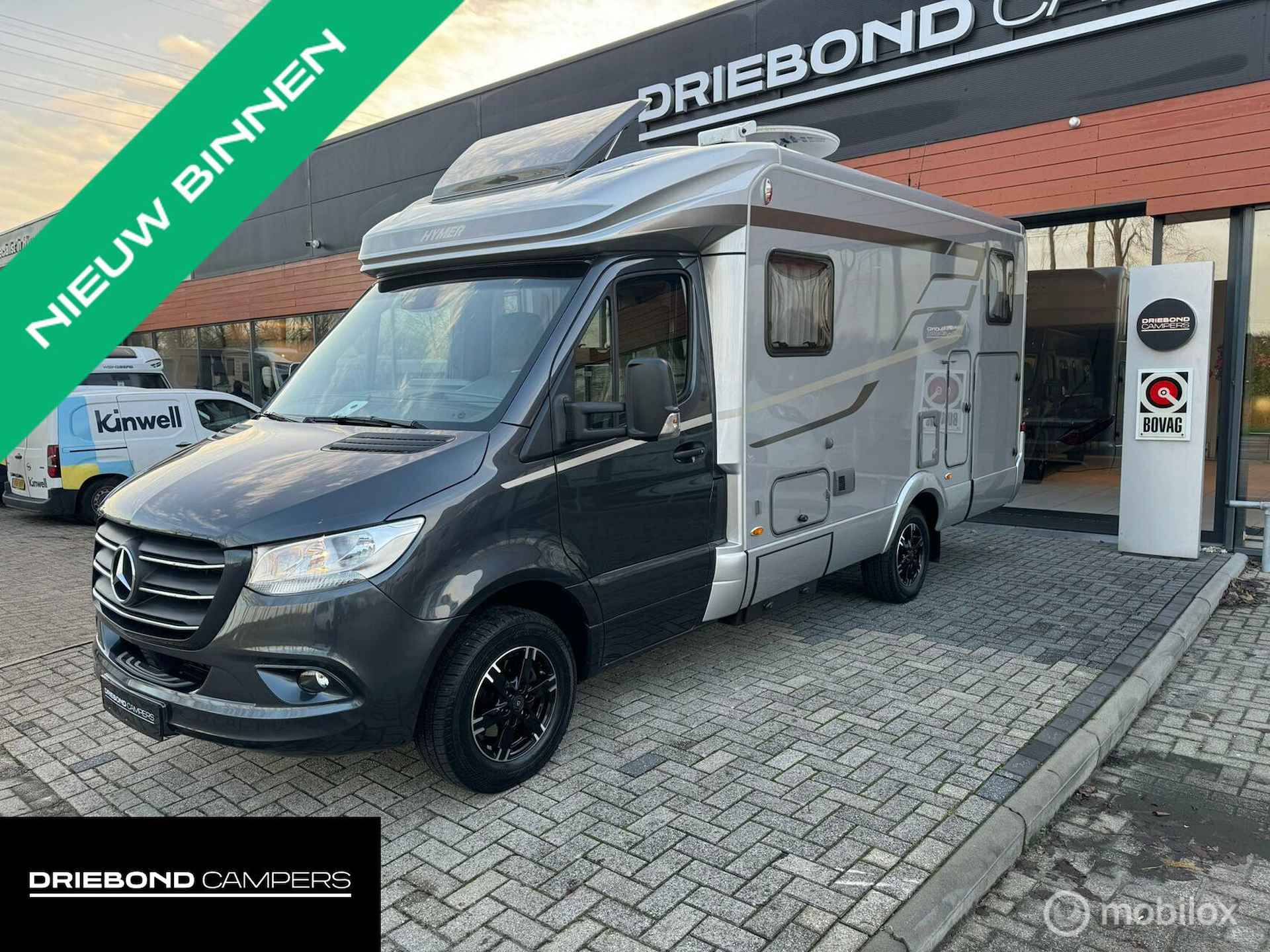 Hymer MLT 580 190PK V6 Enkele Bedden Luchtvering Luifel Silver-Line - 3/34