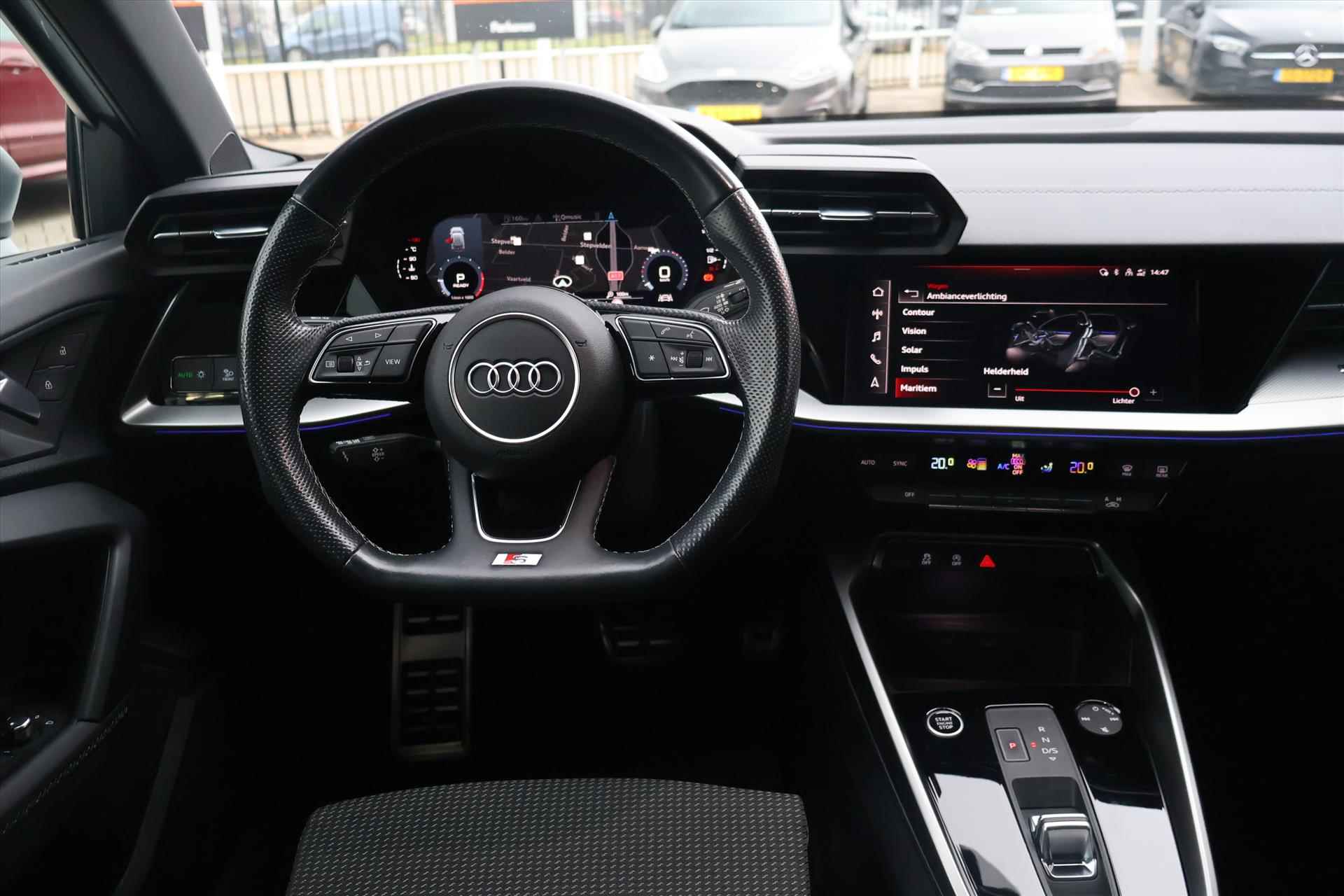 Audi A3 Sportback 35 TFSI Edition one 150pk | Sfeer | Carplay | Cruise | Matrix | DAB | Virtual | 1e Eigenaar - 6/42