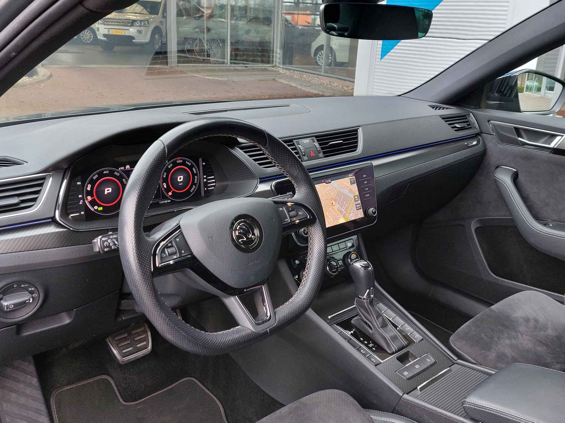 Škoda Superb 1.5 TSI ACT 150pk DSG Sportline Business | Navi + Apple Carplay+Android Auto | Clima | Cruise | Keyless Entry | Led Koplampen | Pdc V+A+Camera | Stoelverwarming | Privacy Glass | 18''lm - 8/54