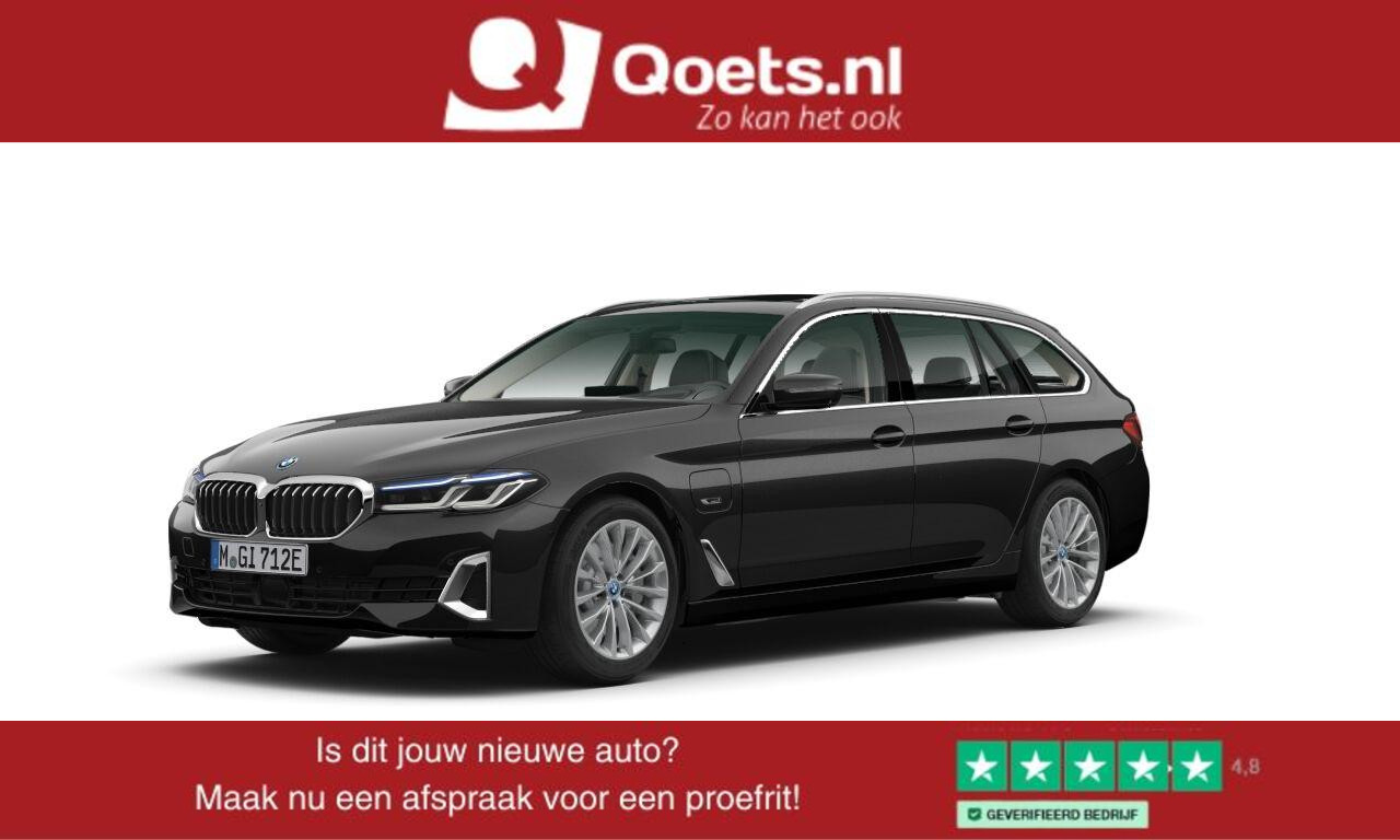 BMW 5-serie Touring 530e Business Edition Plus Sensatec Luxury Line - Panoramadak - Comfort Access - Parking/Driving Assistant - Head Up - Comfortstoelen - elektrisch verwarmde stoelen voor/achter - HiFi System -