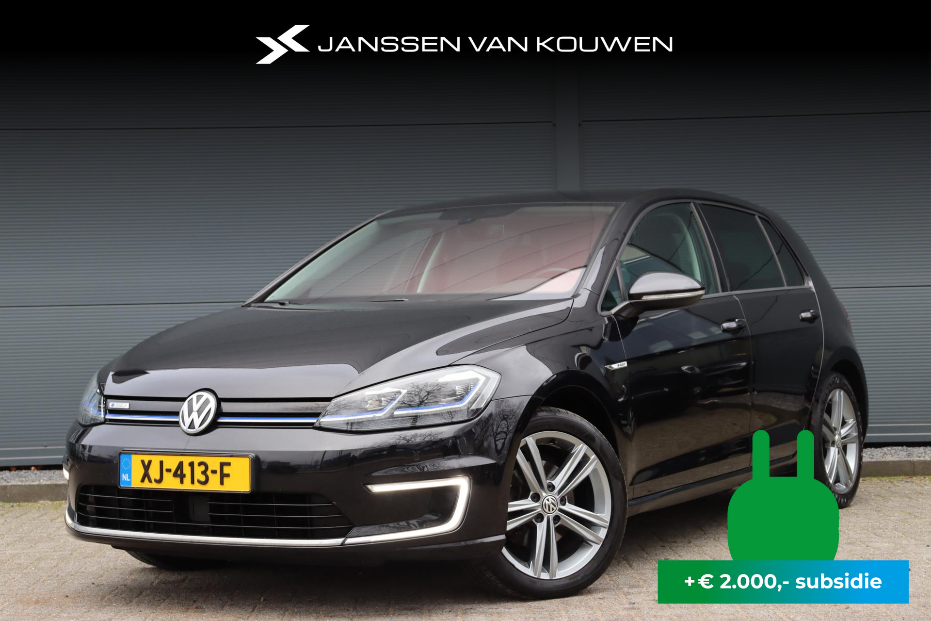 Volkswagen e-Golf Leder / Subsidie mogelijk! / Keyless / Carplay /