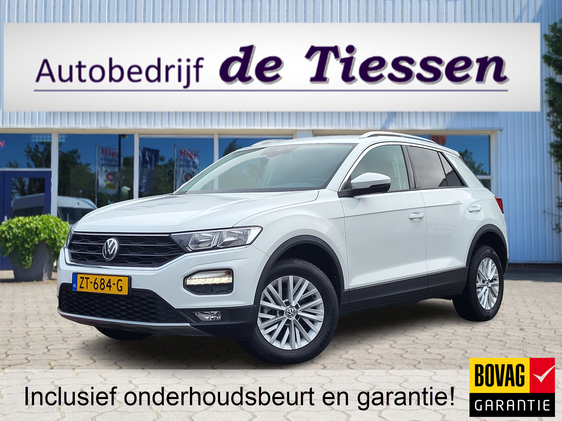 Volkswagen T-Roc 1.0 TSI Style Executive, App connect, Clima, Camera, Rijklaar met beurt & garantie!