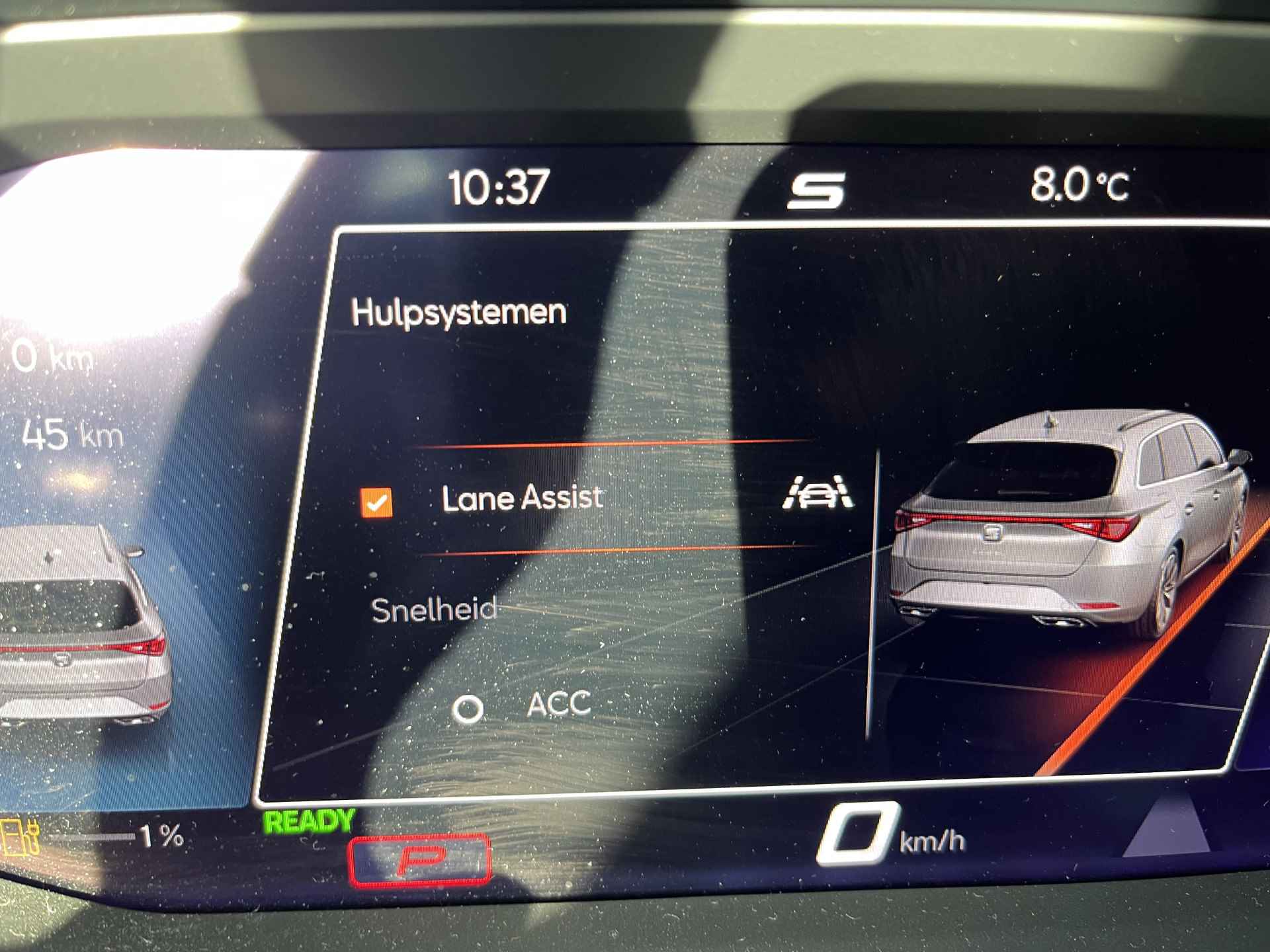 SEAT Leon Sportstourer 1.4 TSI eHybrid PHEV FR / AUTOMAAT/ CAMERA/ PARK. SENSOREN/ MATRIX/ STOEL EN STUUR VERWARM./ ADAPT. CRUISE/ APP CONNECT/ NAVI/ CLIMA/ DAB/ 17" LMV/ - 15/31