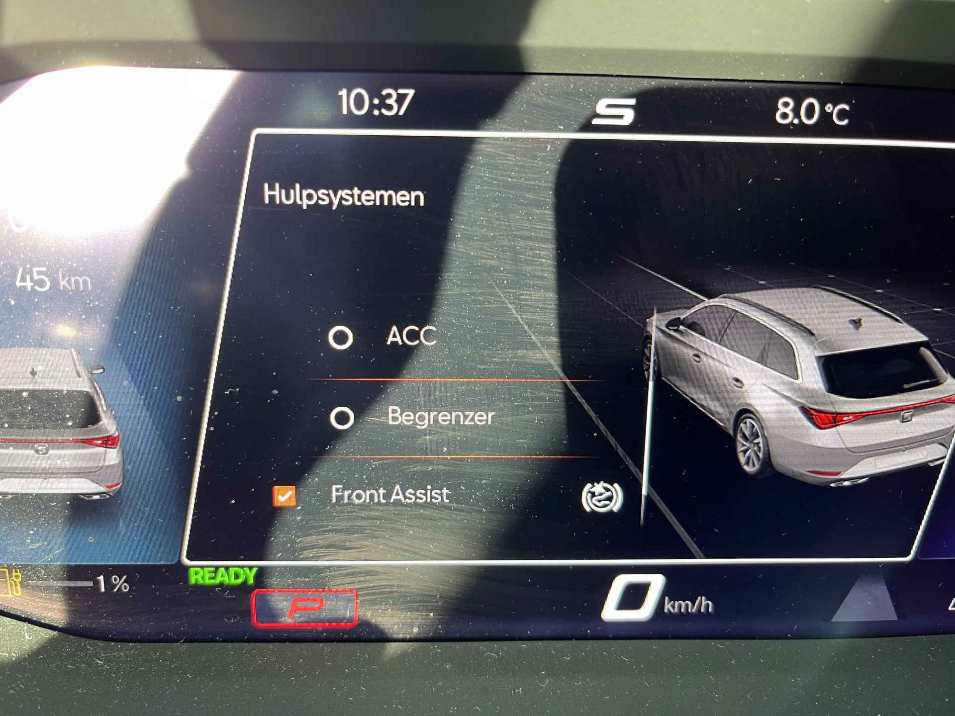 SEAT Leon Sportstourer 1.4 TSI eHybrid PHEV FR / AUTOMAAT/ CAMERA/ PARK. SENSOREN/ MATRIX/ STOEL EN STUUR VERWARM./ ADAPT. CRUISE/ APP CONNECT/ NAVI/ CLIMA/ DAB/ 17" LMV/ - 16/31