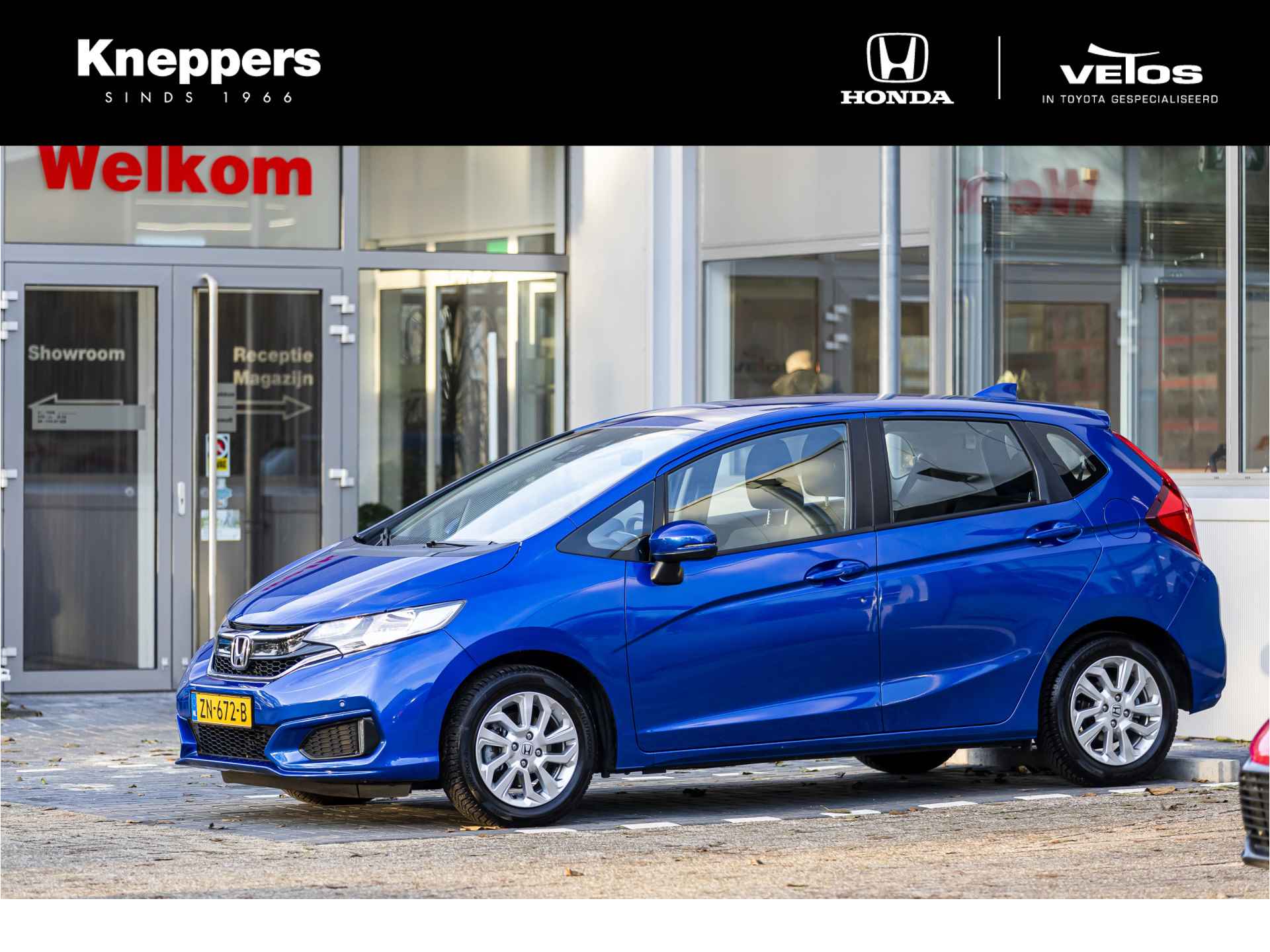 Honda Jazz 1.3 i-VTEC Comfort Navigatie, Parkeersensoren, Voorstoelen verwarmd ,  All-in Rijklaarprijs - 1/33