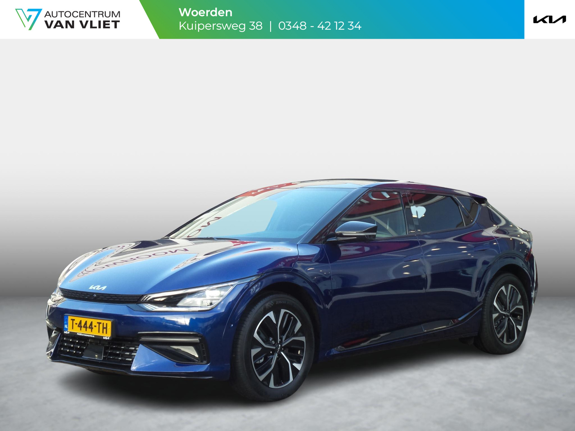 Kia EV6 GT-Line 77 kWh  | Direct leverbaar | Stoelverwarming en -ventilatie | Electr. schuifdak