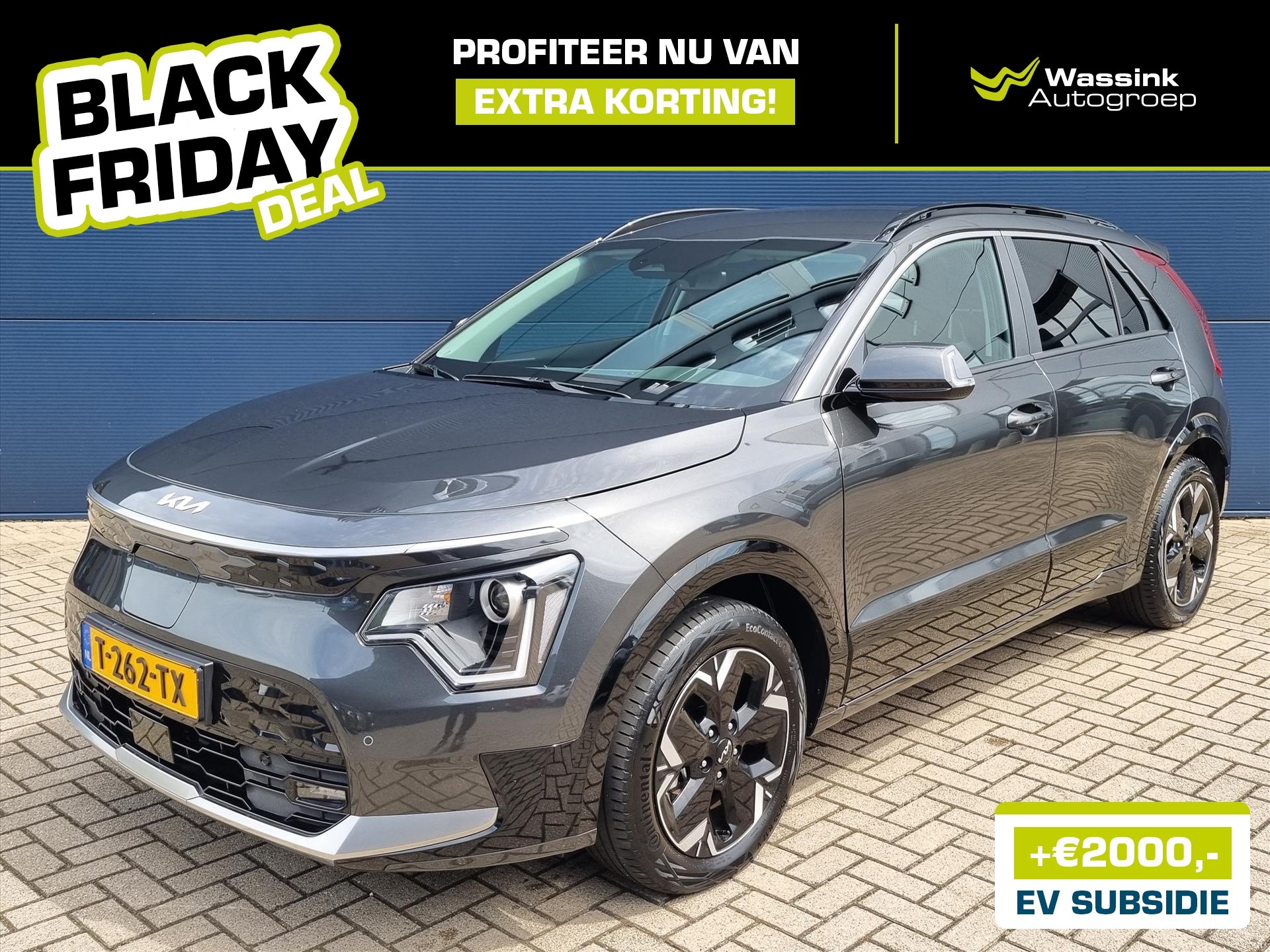 KIA e-Niro 64,8 kWh 204pk Edition | Camera | Apple Carplay | Stoel-/Stuurverwarming | Navigatie | Black Friday Deal