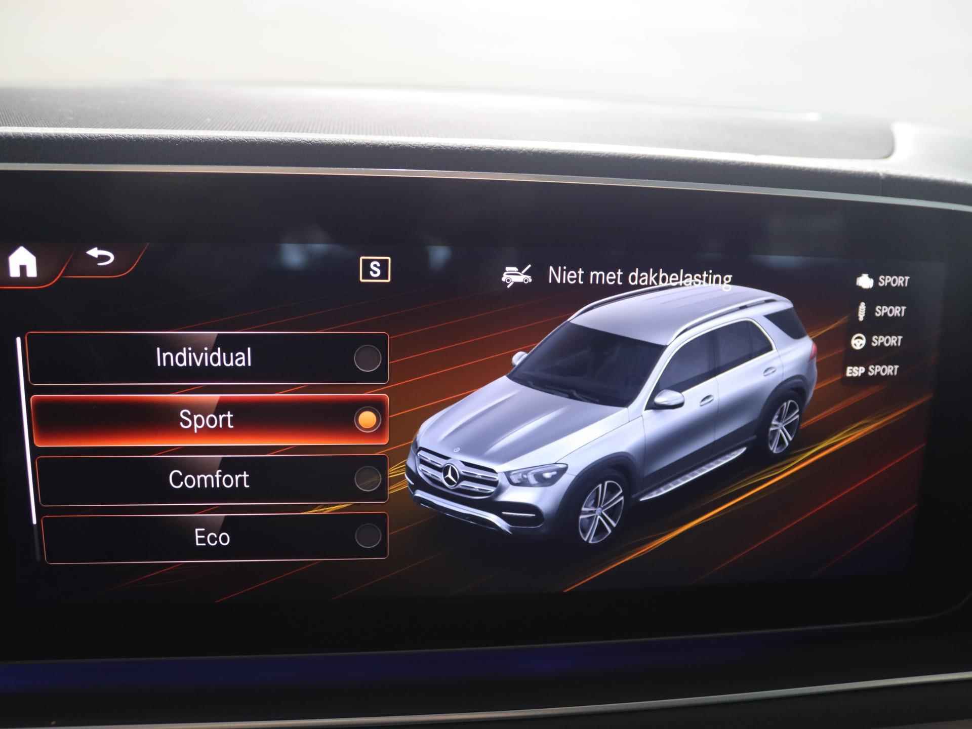 Mercedes-Benz GLE-klasse 450 4MATIC Premium AMG | Luchtvering | Burmester Sound | Rij-assistentiepakket | 360 camera | Memorypakket | Multibeam Led | Keyless Go | Nappaleder - 22/25
