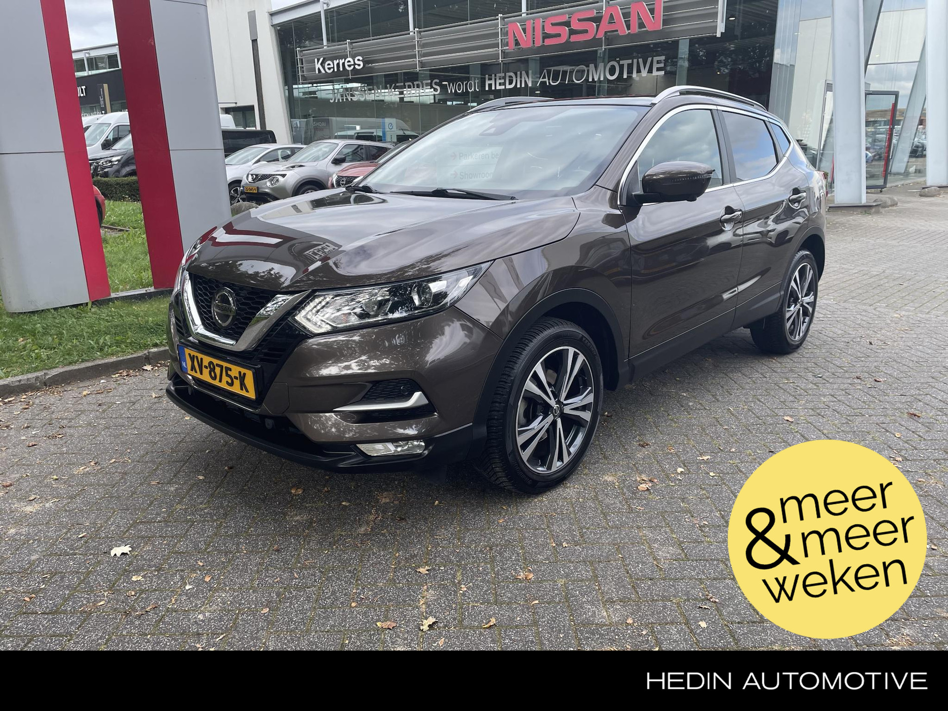 Nissan Qashqai 1.2 DIG-T N-CONNECTA Nav., 4 Camera's rondom, Panoramadak, Cruise, Cimate,