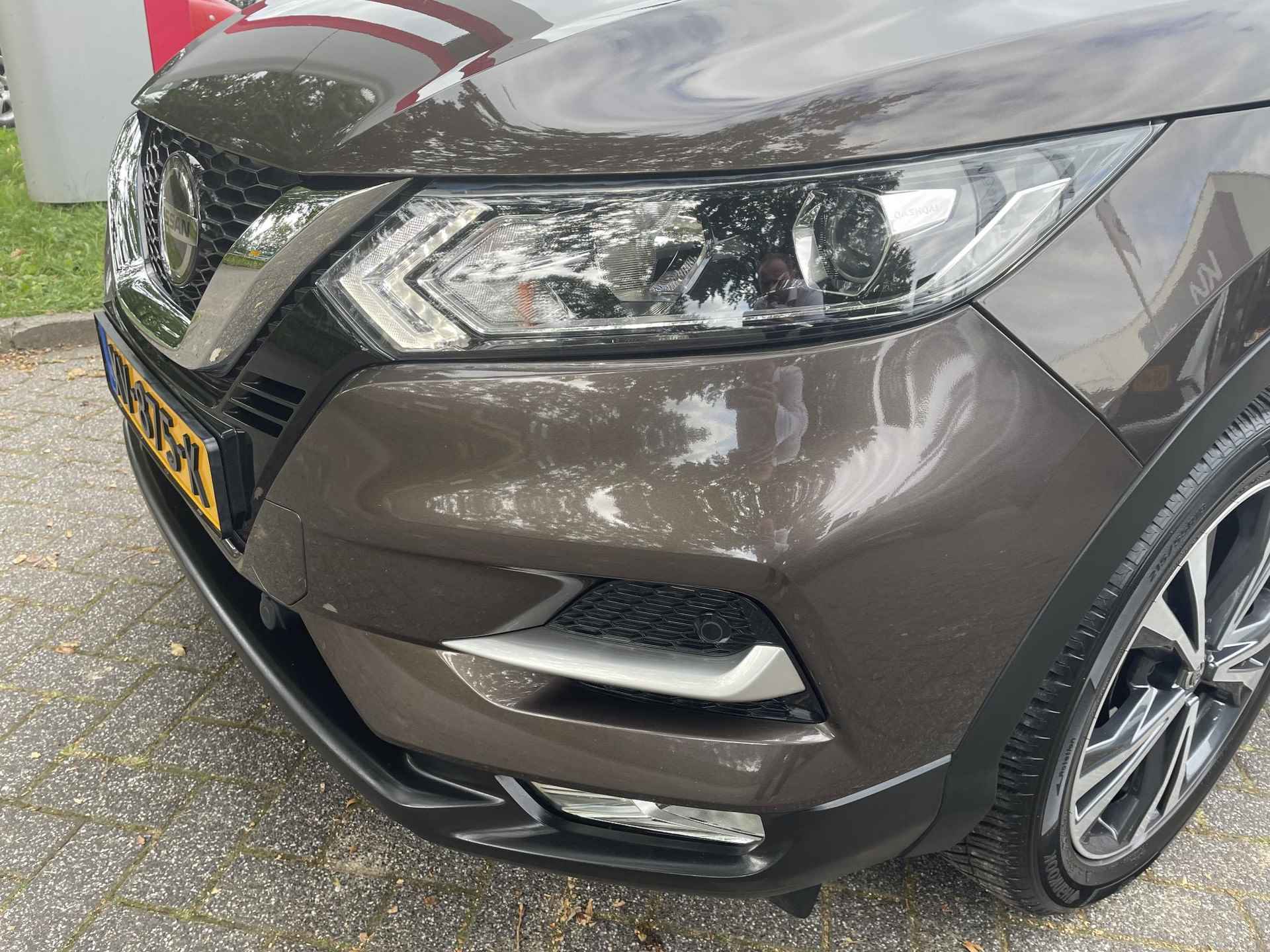 Nissan Qashqai 1.2 DIG-T N-CONNECTA Nav., 4 Camera's rondom, Panoramadak, Cruise, Cimate, - 9/31