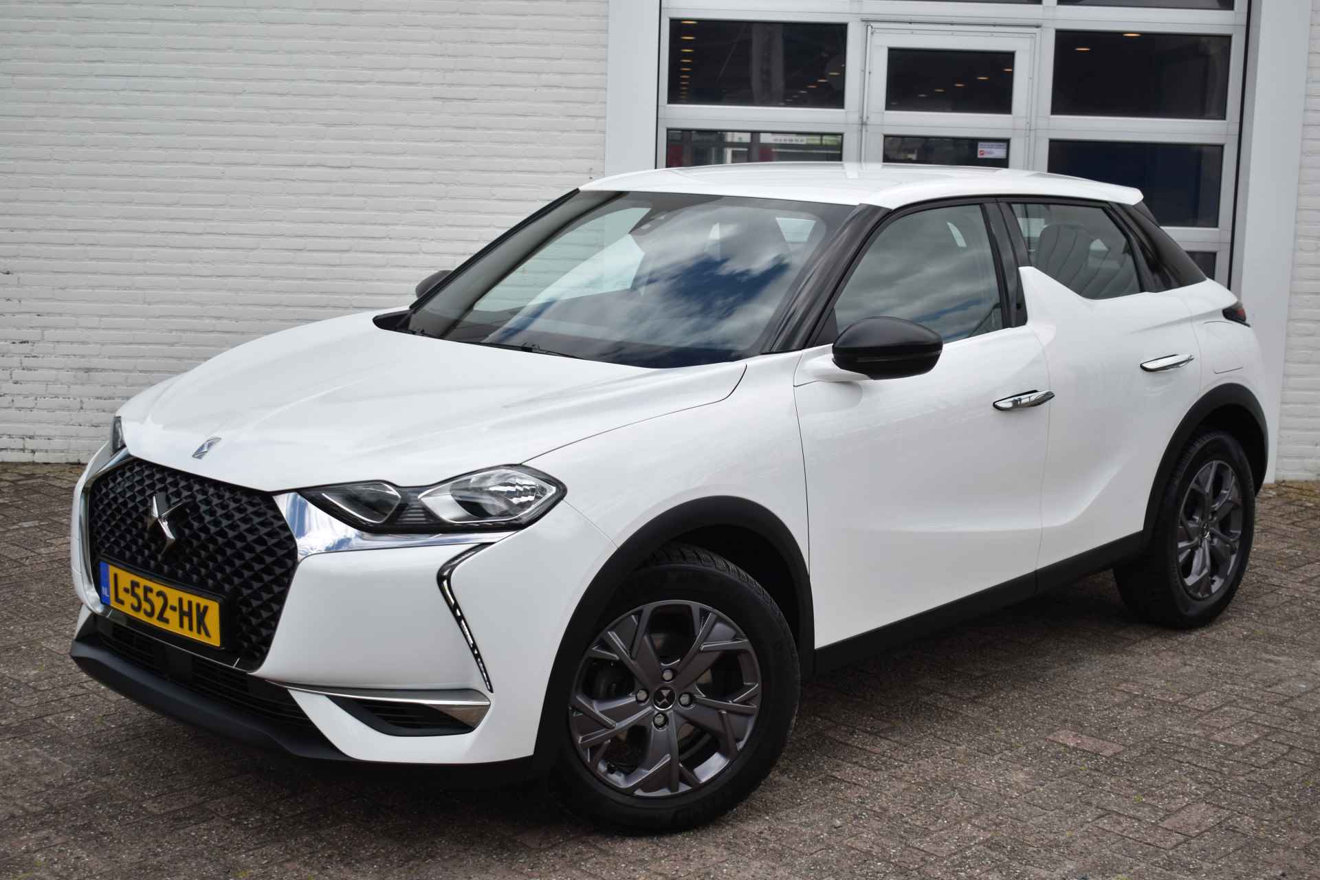 DS DS 3 Crossback PureTech 100 Chic Navi apple carplay | Airco | Trekhaak afn. 100% onderhouden - 12/20