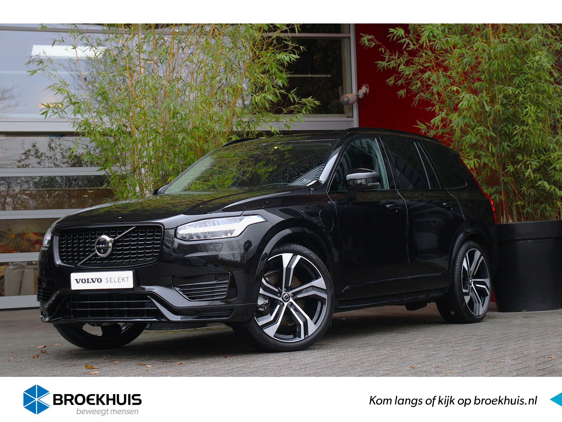 Volvo XC90 T8 Recharge AWD Ultimate Dark | Full Option! | Luchtvering | Bowers&Wilkins | Massage | Schuifdak | Trekhaak | 360 Camera | Pilo