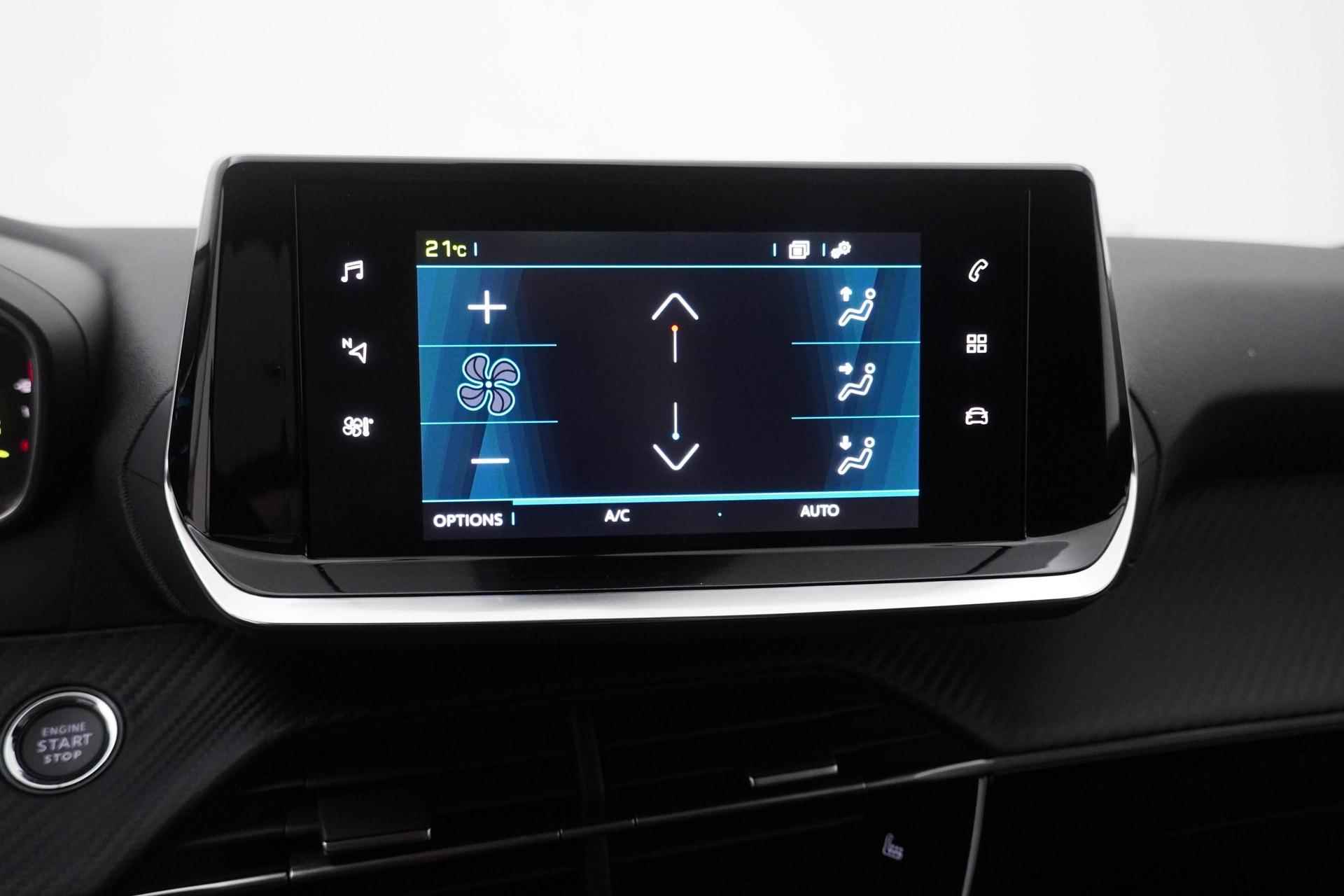 Peugeot e-208 EV Allure 50 kWh Apple carplay/Android auto | Keyless | Navigatie via app | Stoelverwarming - 18/32