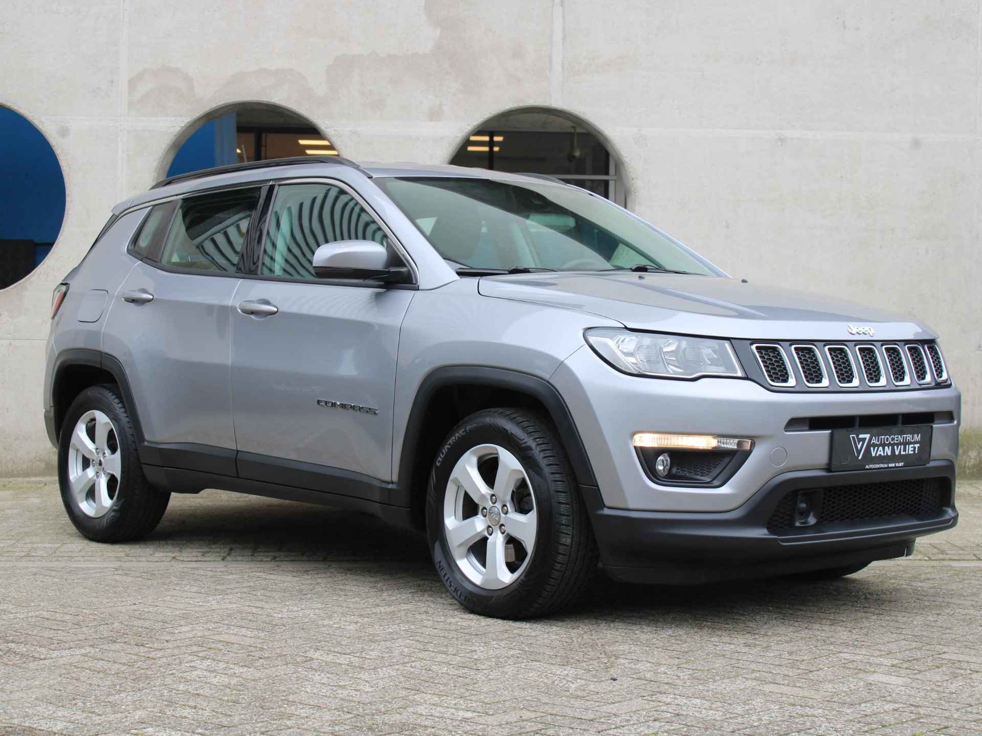 Jeep Compass 140pk Longitude | TREKHAAK | 1500kg trekgewicht | NAVIGATIE | - 16/19