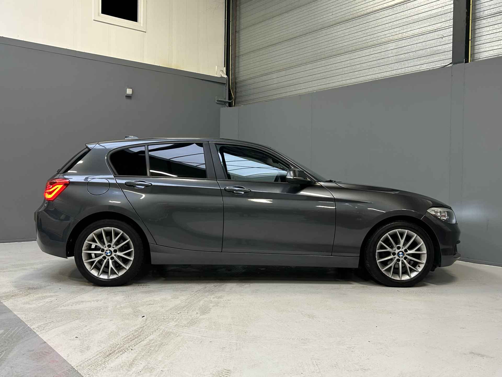 BMW 1-serie 118i High Executive BTW-auto|Leder|Cruise|Navi - 7/35