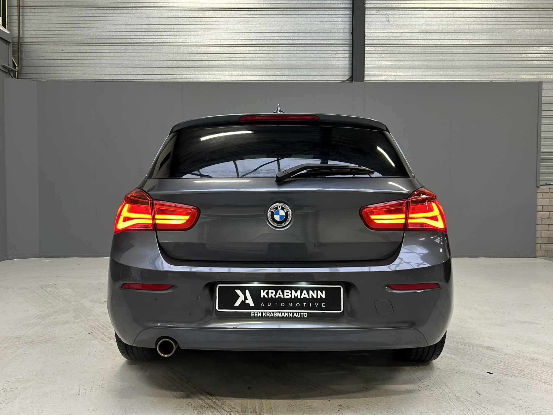 BMW 1-serie 118i High Executive BTW-auto|Leder|Cruise|Navi - 13/35