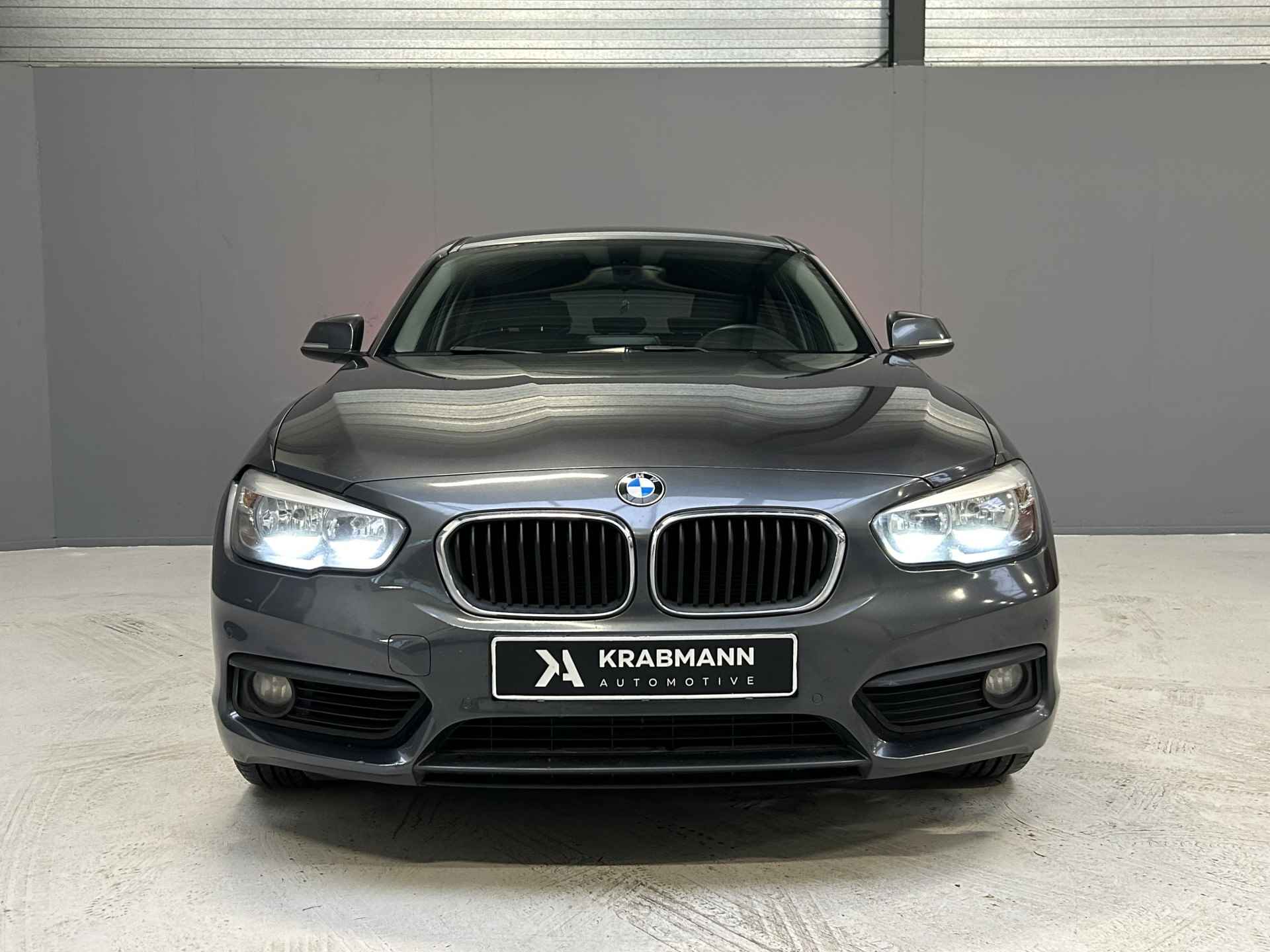 BMW 1-serie 118i High Executive BTW-auto|Leder|Cruise|Navi - 20/35