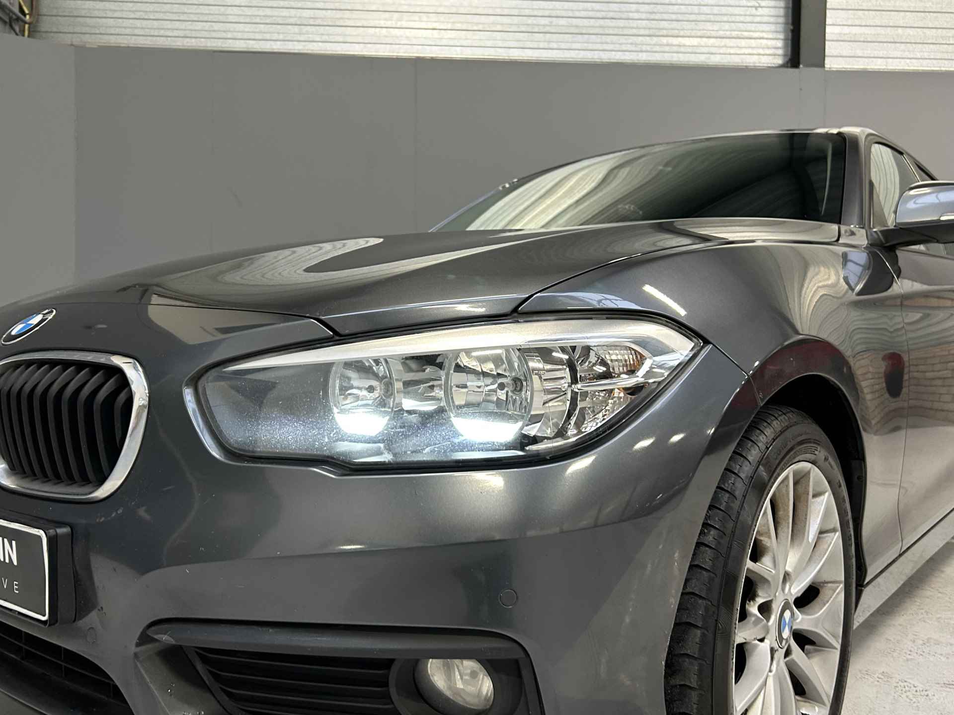 BMW 1-serie 118i High Executive BTW-auto|Leder|Cruise|Navi - 27/35