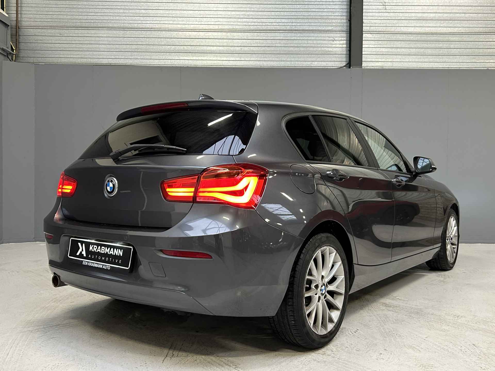 BMW 1-serie 118i High Executive BTW-auto|Leder|Cruise|Navi - 33/35