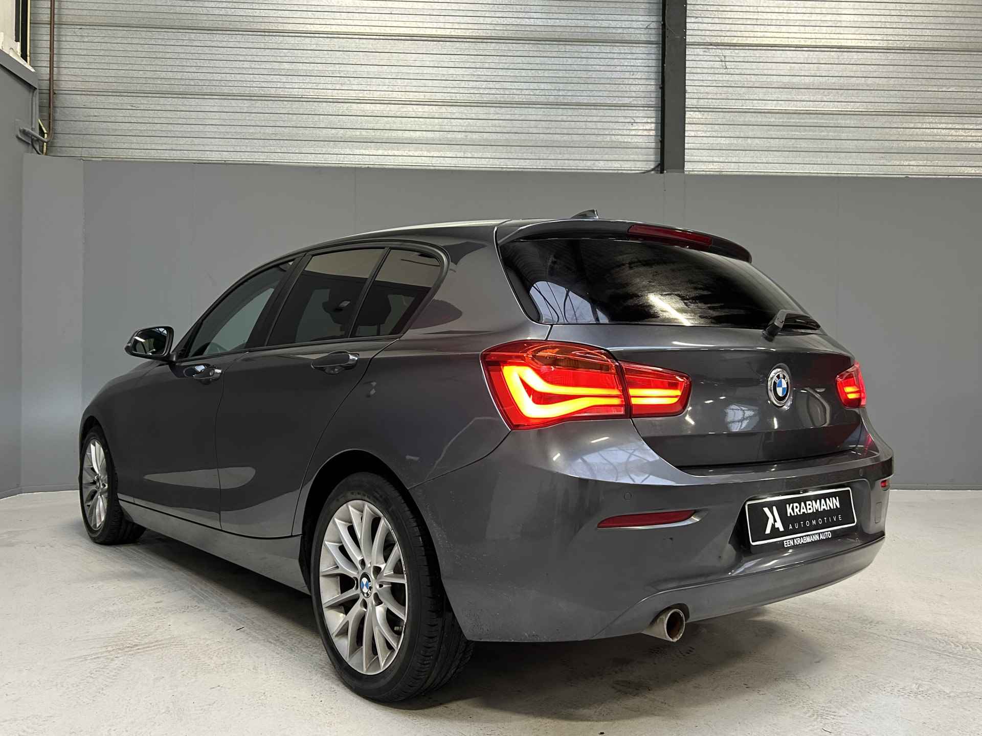 BMW 1-serie 118i High Executive BTW-auto|Leder|Cruise|Navi - 34/35