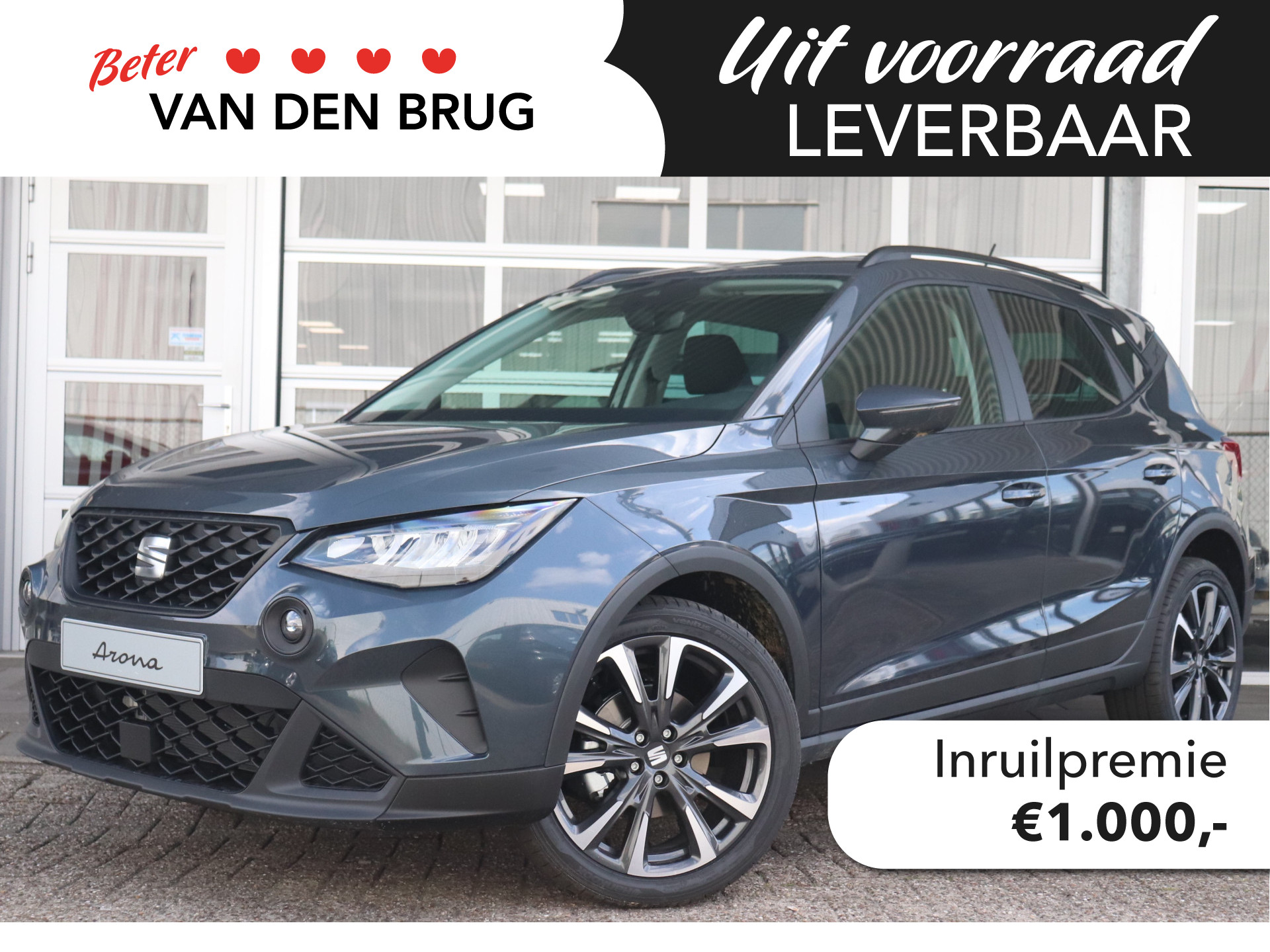 SEAT Arona 1.0 TSI Style Business Connect | 18" Lichtmetalen velgen | Stoelverwarming | Virtual cockpit | Parkeersensoren voor + achter