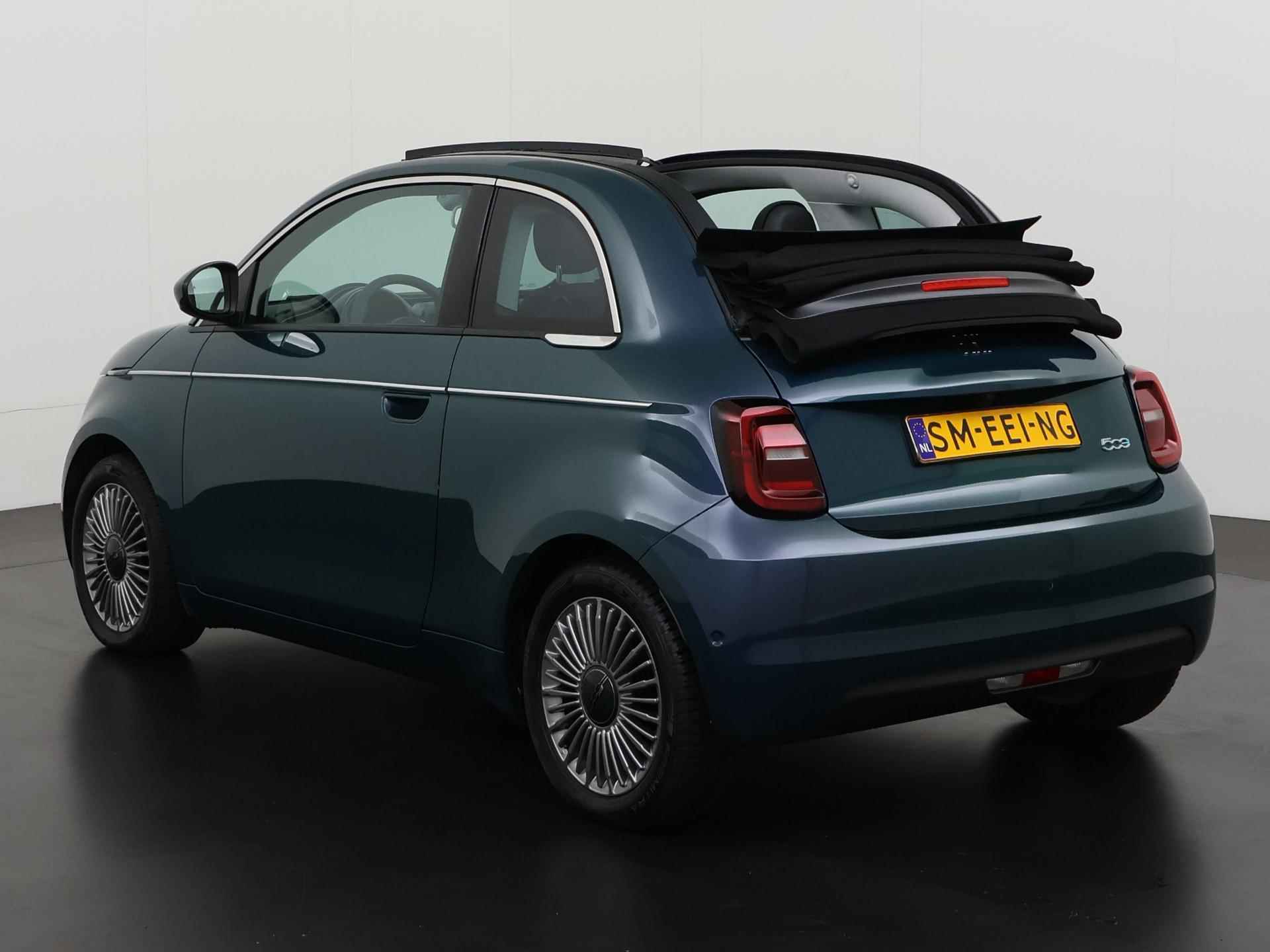 Fiat 500e Cabrio 42 kWh | Camera | Blind Spot | Apple Carplay | Zondag Open! - 6/37