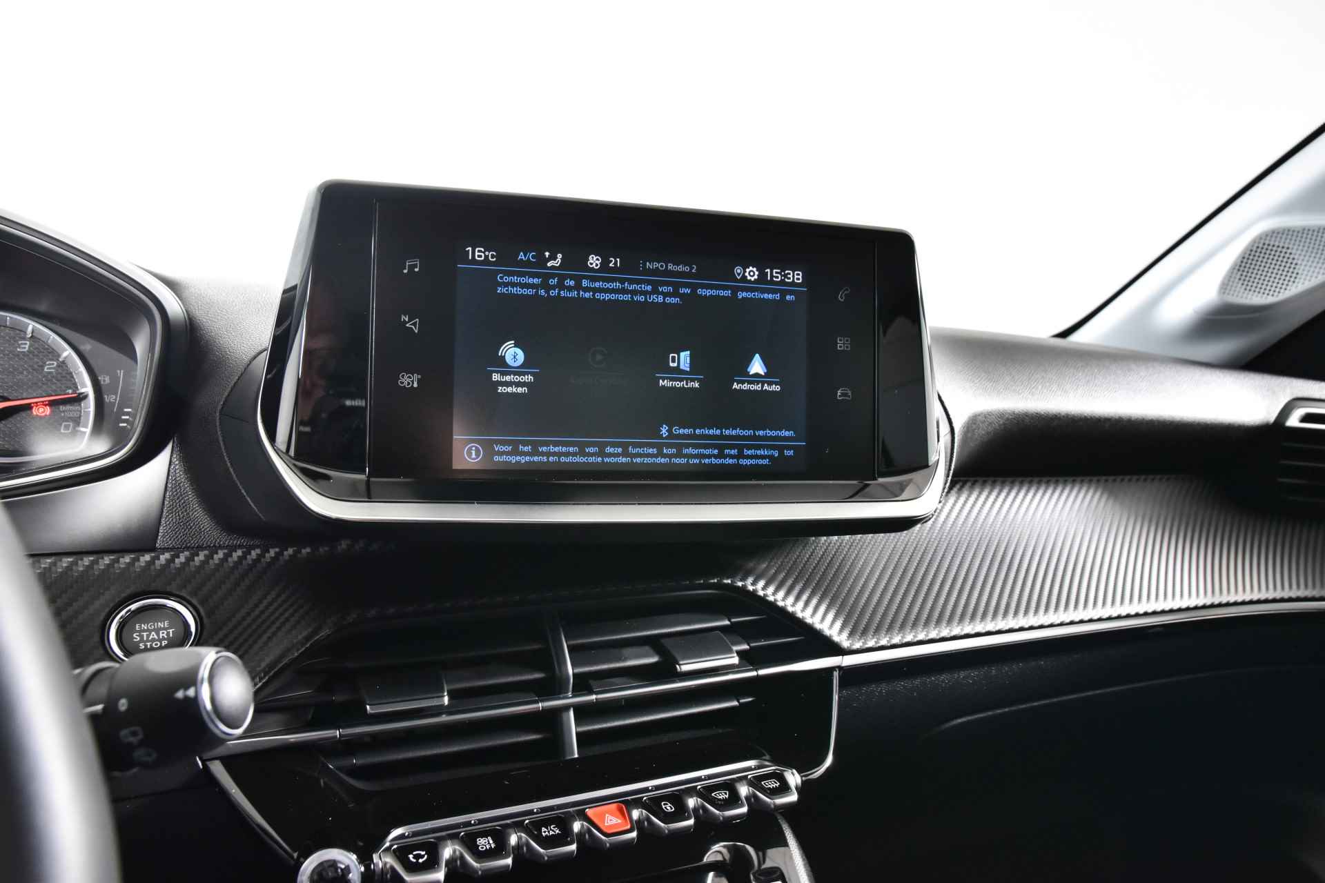 Peugeot 208 1.2 PureTech 100 PK Allure - Automaat | Cruise | PDC | Camera | App. Connect | ECC | LM 16" | LED | - 19/48