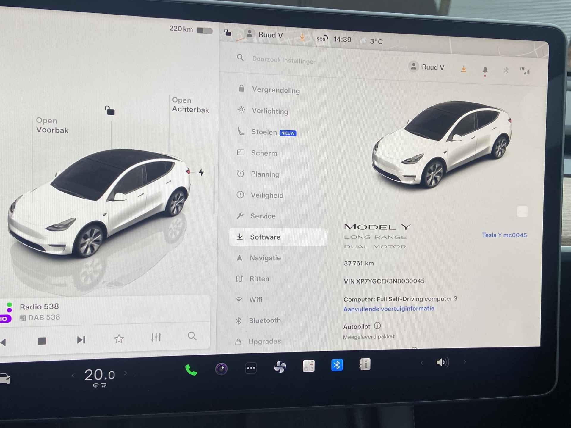 TESLA MODEL Y LONG RANGE VOLLEDIGE TESLA GARANTIE T/M 11-2026 OF 80.000KM | ACCU EN AANDRIJFLIJN T/M 2030 OF 160.000KM - 21/25