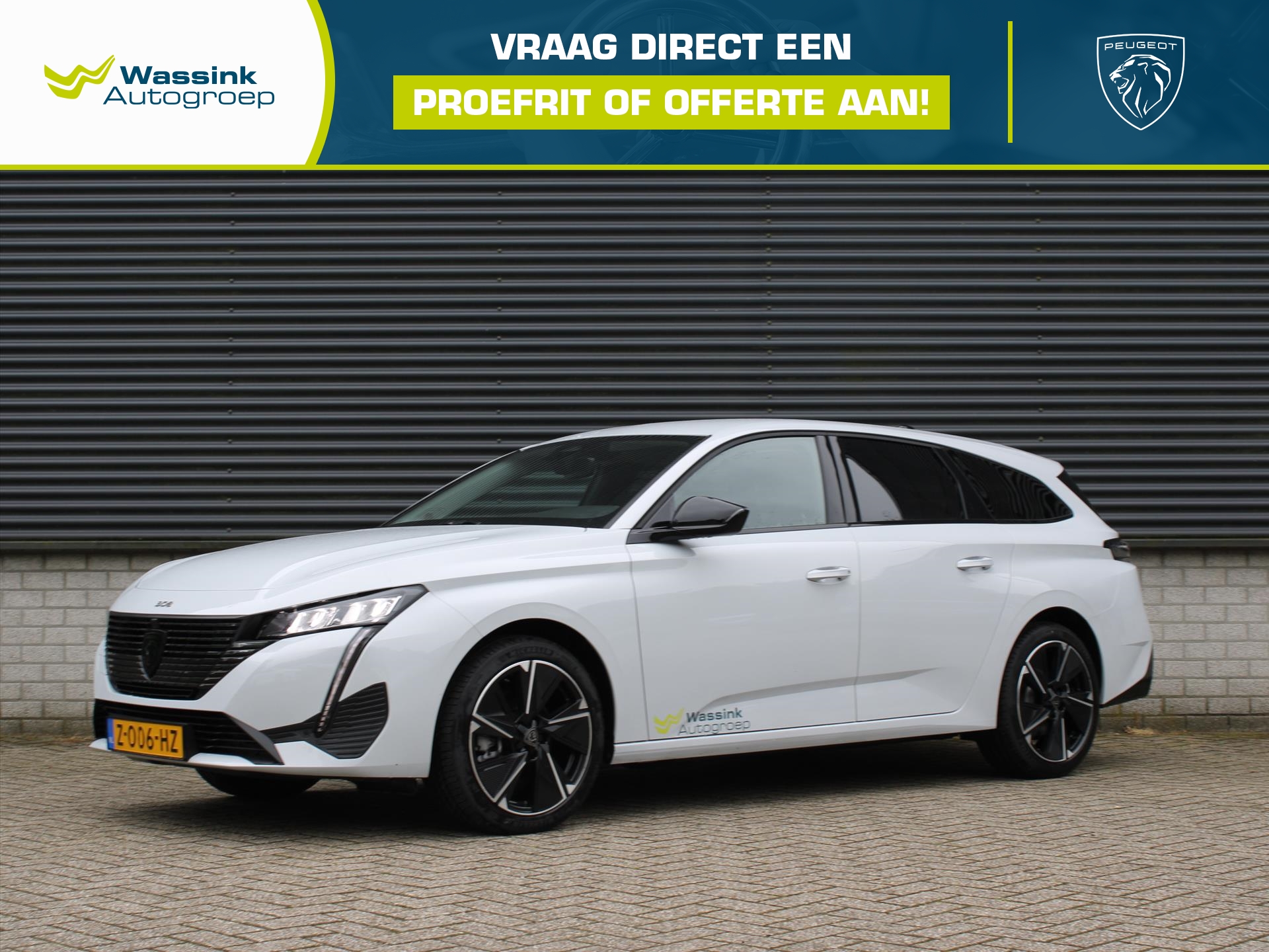 PEUGEOT 308 Sw Allure EV 54kWh 156pk | Adaptive Cruise Control | Stoelverwarming | Stuurwielverwarming | Camera