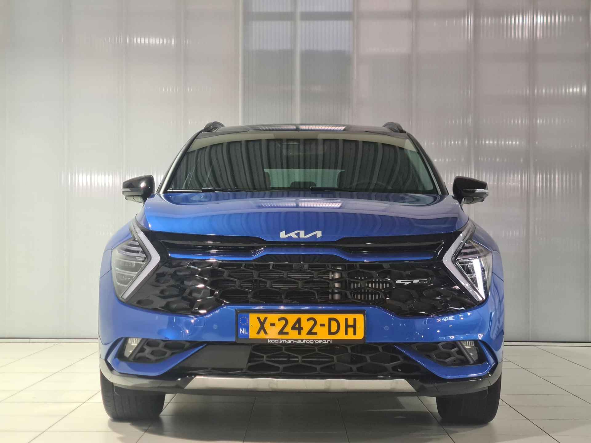 Kia Sportage 1.6 T-GDi Hybrid GT-PlusLine Super complete uitvoering met zwart dak! | Elektr. Schuif/kantel dak | Stuur/Stoel ventilatie & verwarming | Harman Kardon Premium audio installatie | Elektr. stoelverstelling met geheugen | Elektr. Achterklep | - 6/44