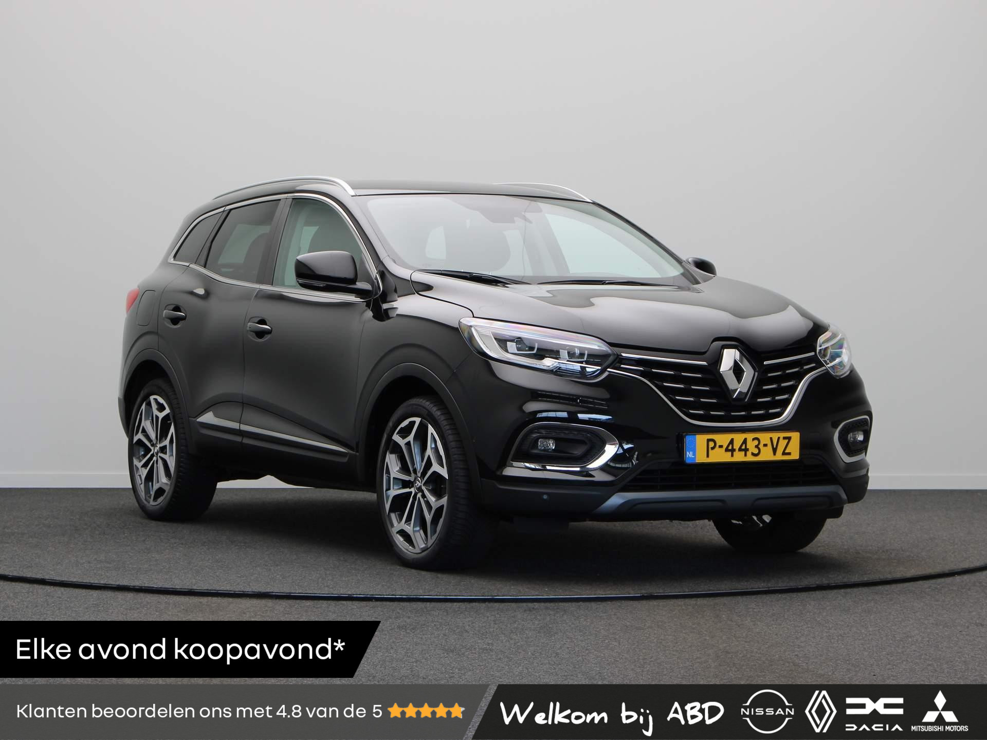 Renault Kadjar 140pk TCe Techno | 1500kg geremd | Navigatie | Achteruitrijcamera | Trekhaak | Parkeersensoren Voor en Achter met Camera | Half Lederen Bekleding |