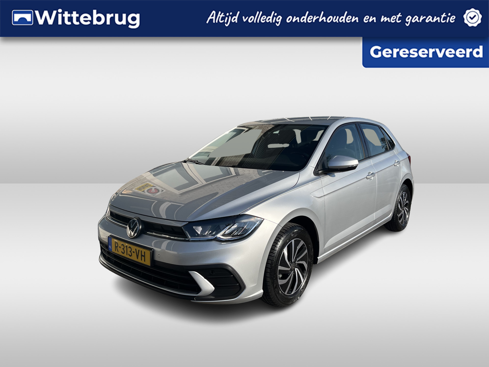 Volkswagen Polo 1.0 TSI Life / GARANTIE TM 10-2026/ DIGITAL DASH/ ADAPT. CRUISE/ DAB/ APP-CONNECT/ PARK. SENSOREN V&A/ AIRCO