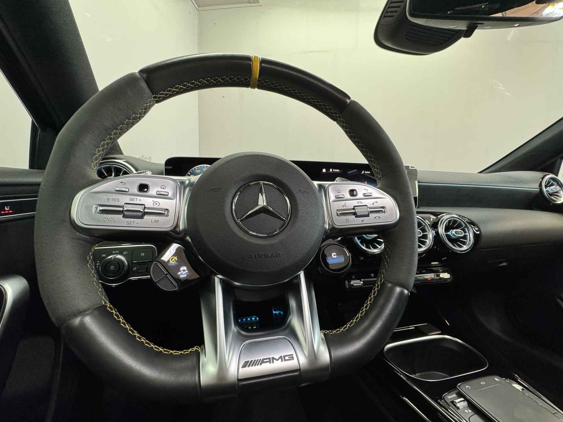 Mercedes-Benz A-klasse AMG 45 S 4MATIC+✅Panoramadak✅Sfeerverlichting✅Digital Cockpit✅Stoelverwarming✅AMG 45S✅Open Dak✅ - 56/120