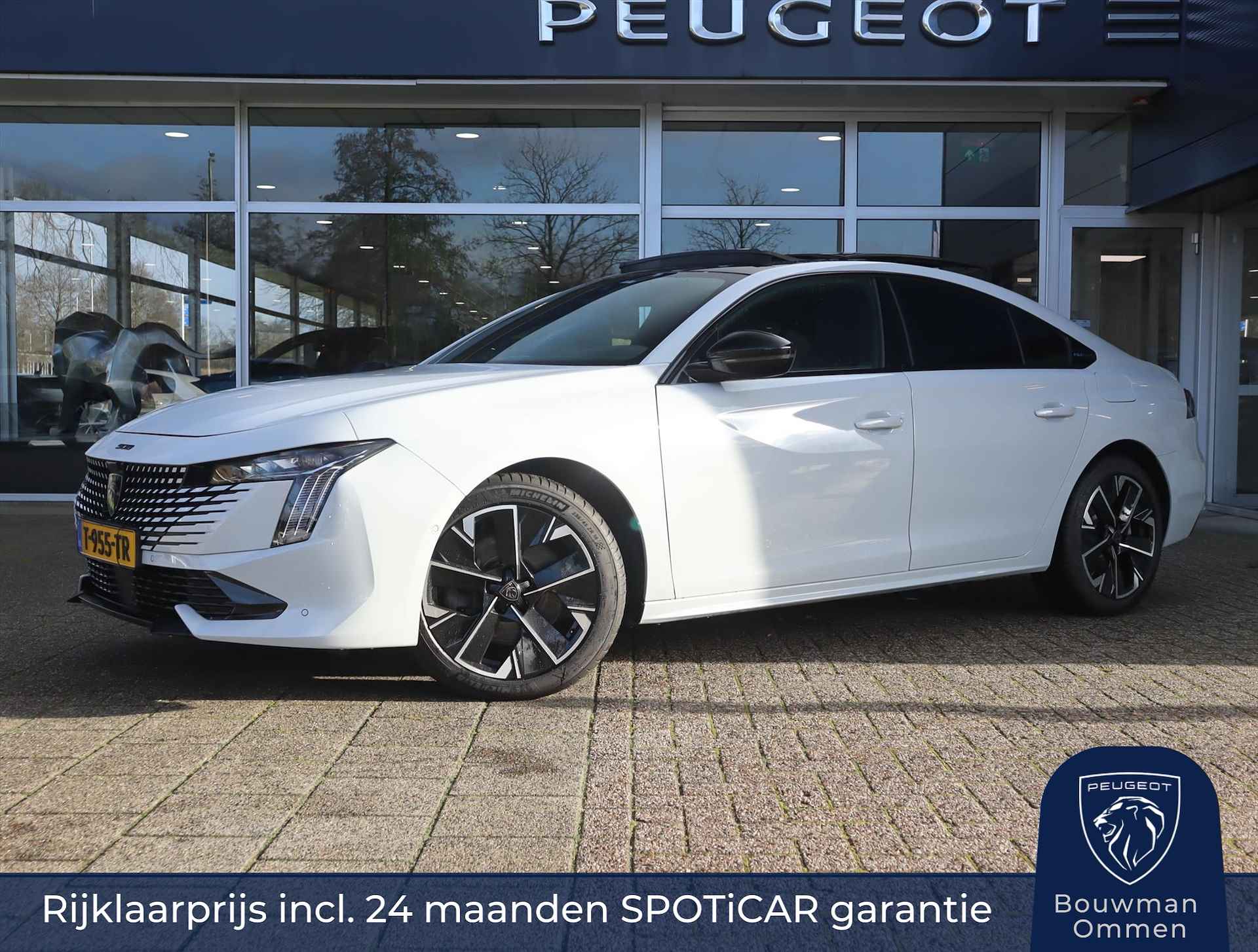 Peugeot 508 Plug-in HYbrid 225PK e-EAT8 Automaat GT, Rijklaarprijs Panoramadak Focal HiFi Camera Navigatie Apple Carplay