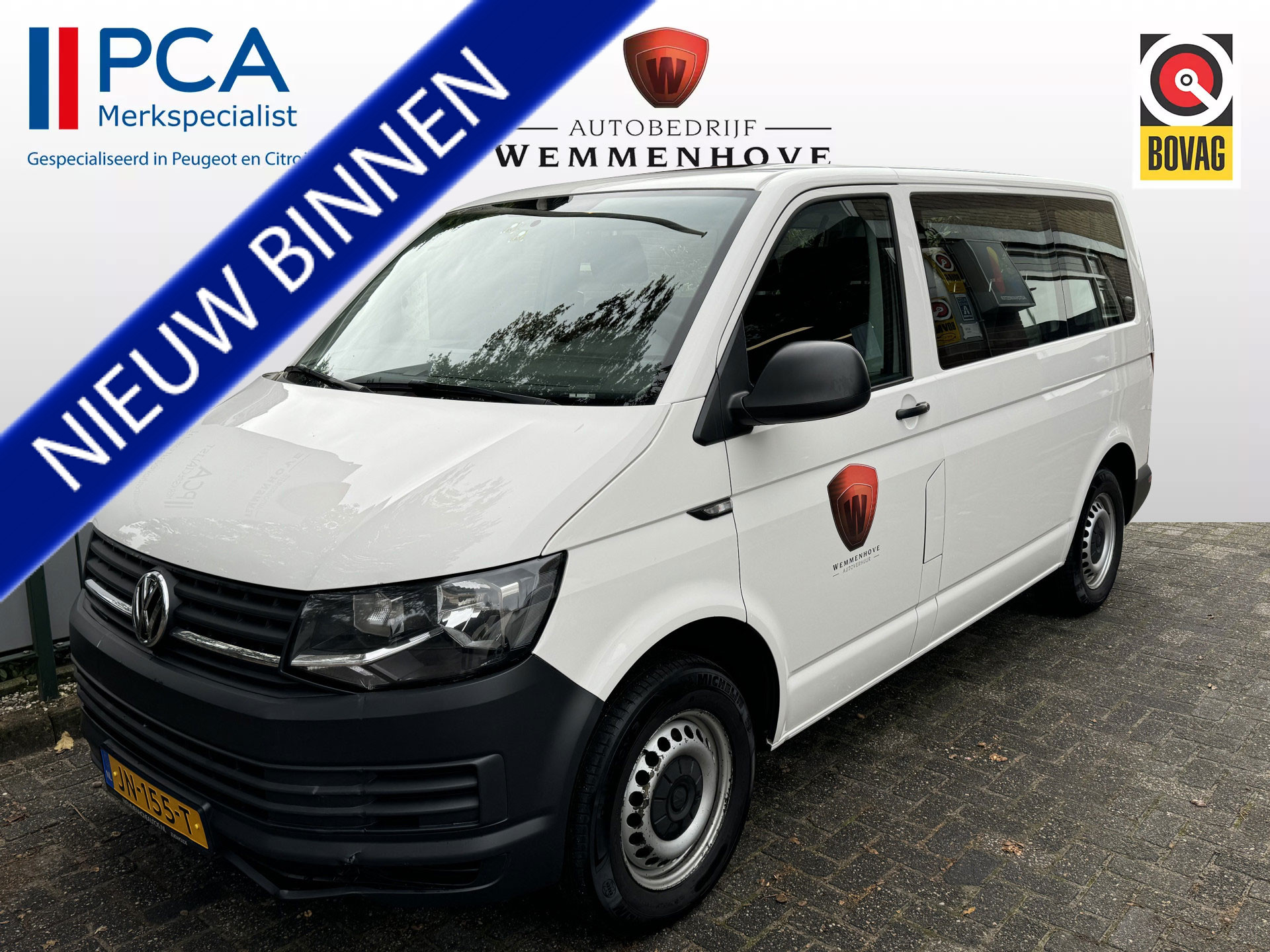 Volkswagen Transporter Kombi 2.0 TDI L1H1 9-Persoons/Airco/Cruise control/Nieuw model/ Incl BTW