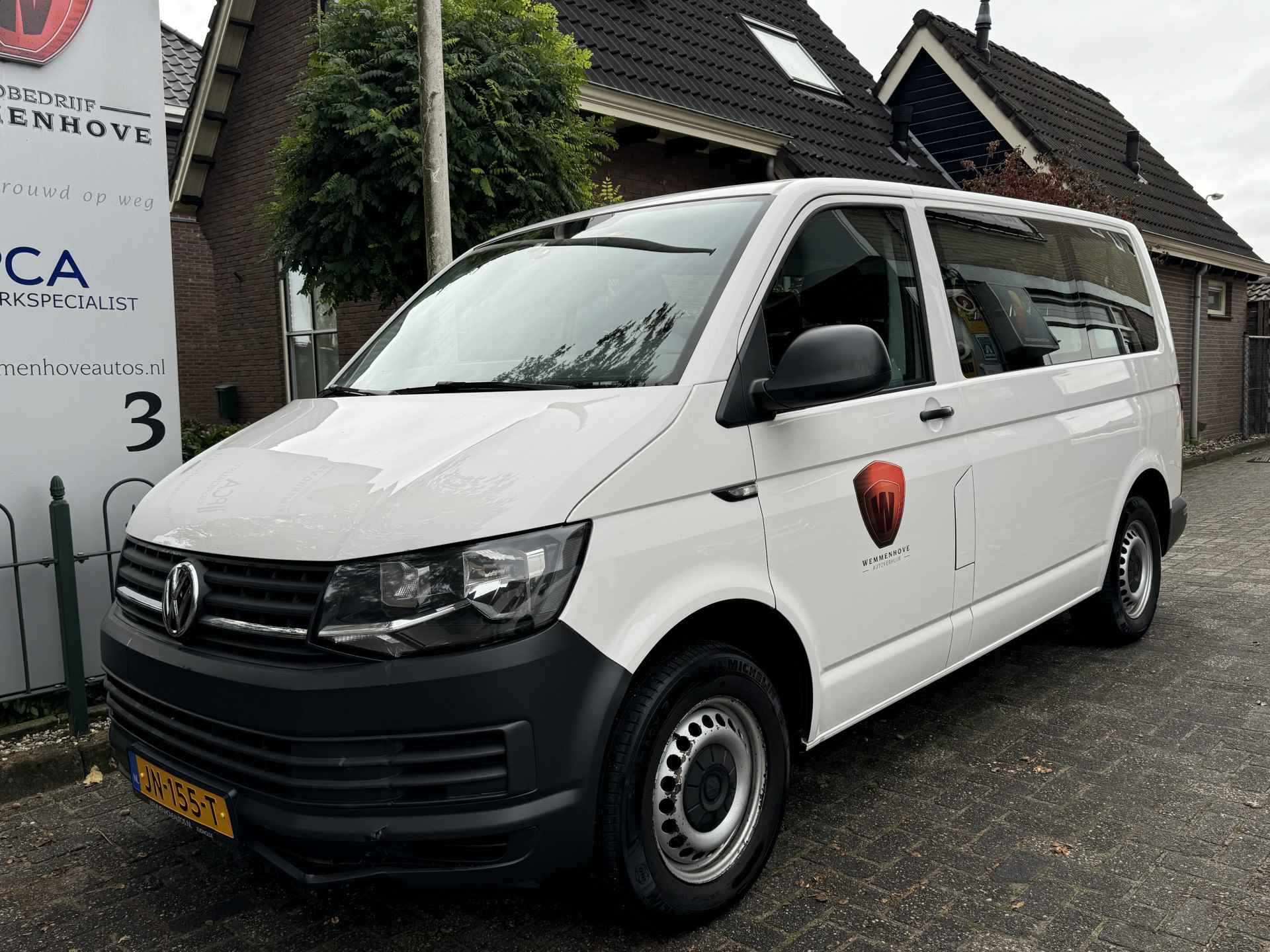 Volkswagen Transporter Kombi 2.0 TDI L1H1 9-Persoons/Airco/Cruise control/Nieuw model/ Incl BTW - 4/35