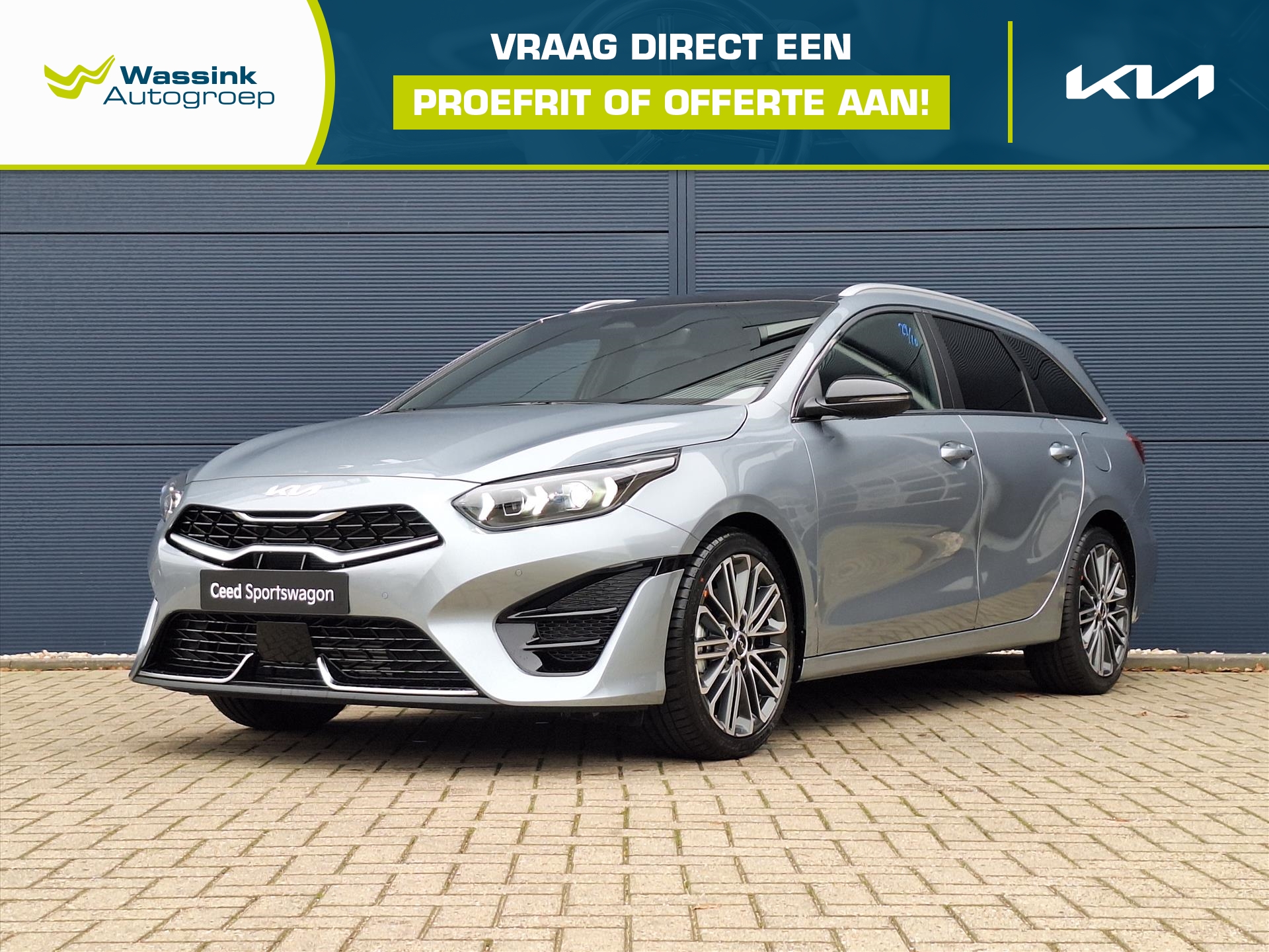 KIA Ceed Sw Sw GT-PlusLine 1.5 T-GDi DCT7 | Panoramadak | Stoel/Stuurverwarming | 18 inch GT-line velgen | JBL Premium Audio | Direct Leverbaar |