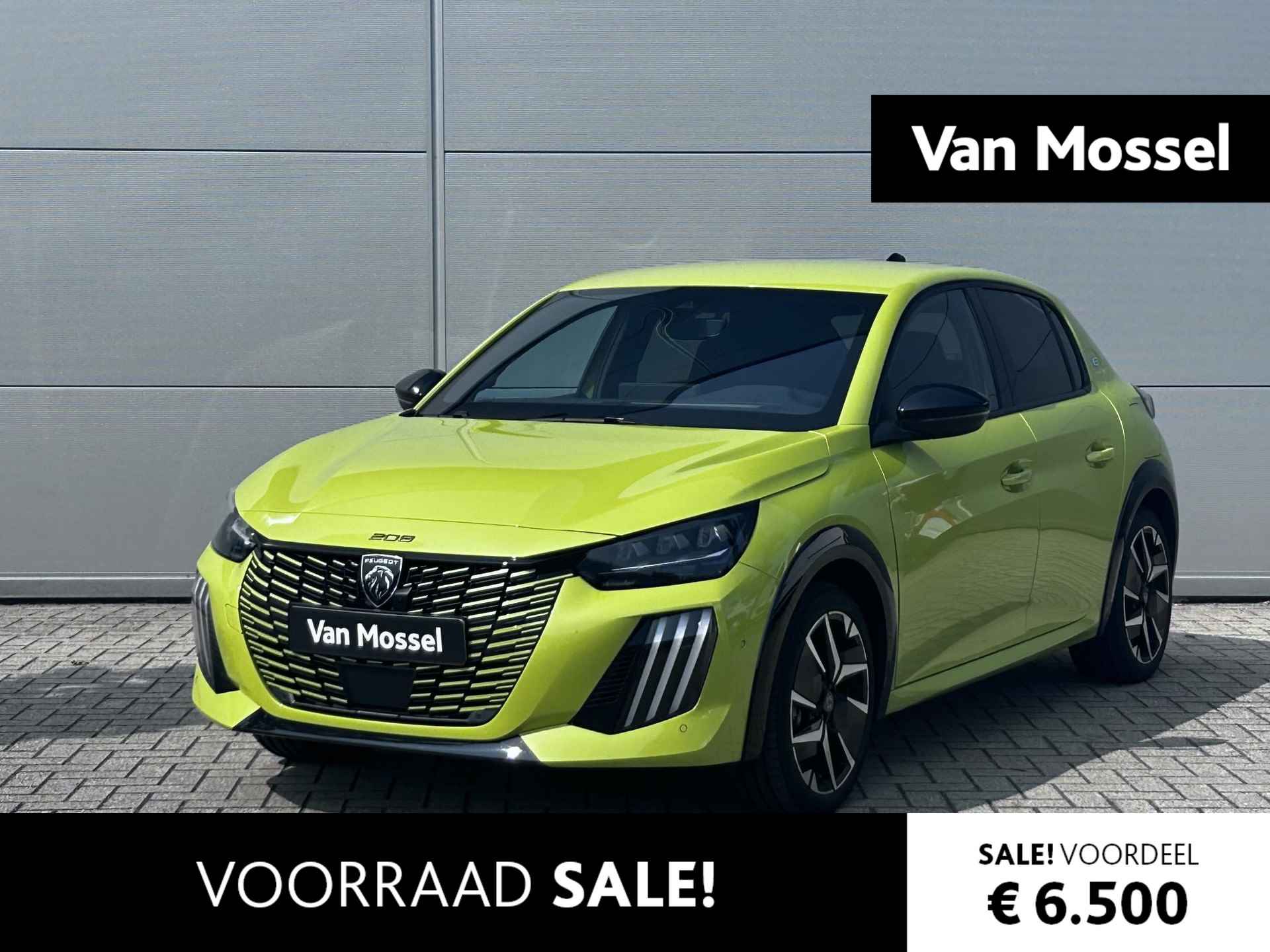 Peugeot e-208 EV GT 51 kWh | Alcantara bekleding | Adaptieve Cruise Control | 360 Camera | navigatie | warmtepomp | Apple Carplay/Android Auto | Elektrisch verstelbare stoelen/ Massage functie | stoelverwarming | ACTIE VOORRAAD MODEL