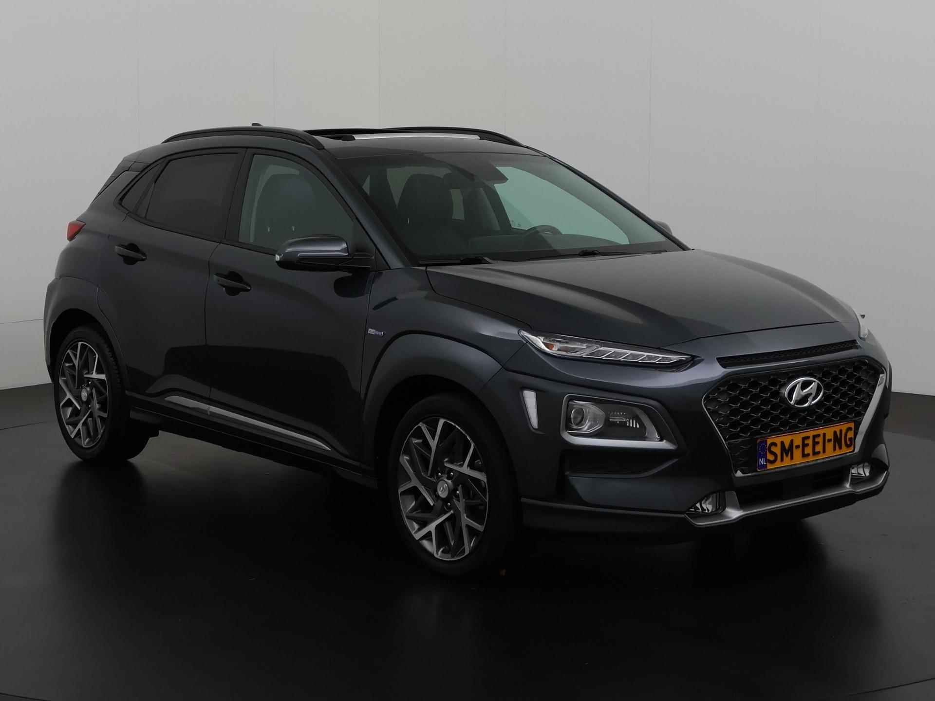 Hyundai Kona 1.6 GDI HEV Premium Sky | Schuifdak | Leder | Head Up | Zondag Open! - 30/42