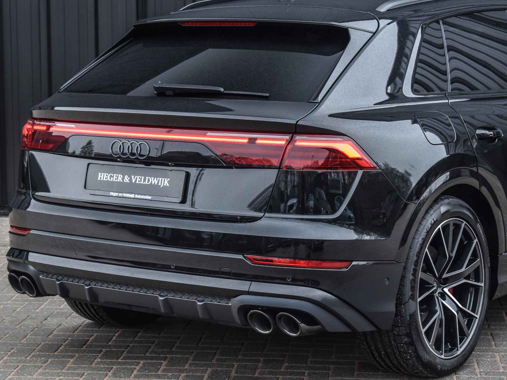 Audi Q8 55TFSI e QUATTRO PRO LINE S COMPETITION | S-SEATS | PANORAMADAK | 4 WIEL BESTURING | B&O SOUND | HEAD-UP | LUCHTVERING | DAB+ | - 36/59