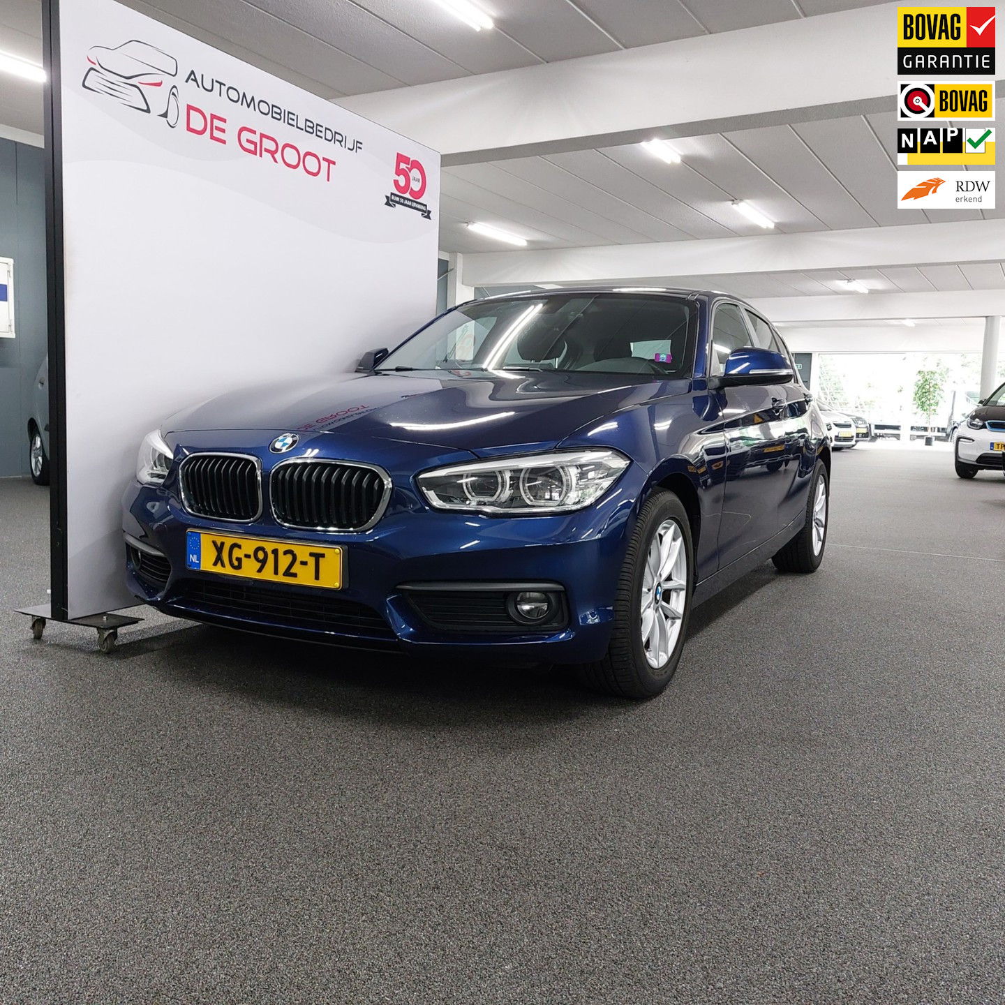 BMW 1-serie 118i Corporate Lease Executive AUTOMAAT-SPORTSTOELEN bij viaBOVAG.nl