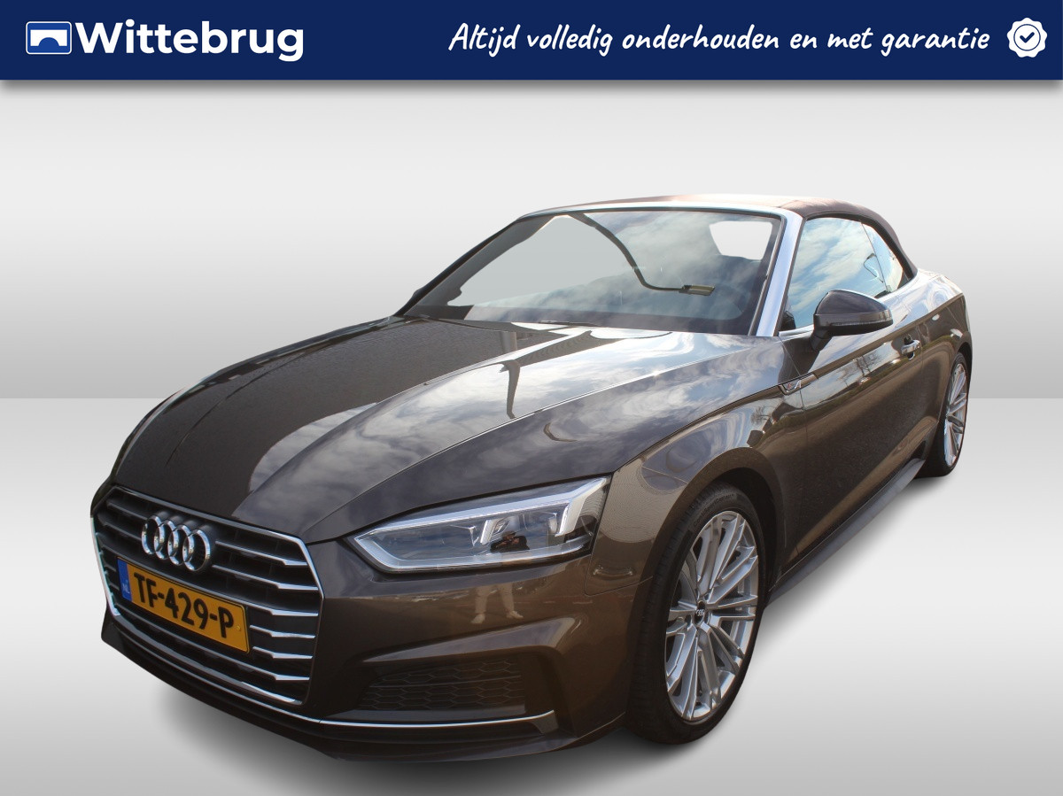 Audi A5 Cabriolet 2.0 TFSI Launch Edition / LEDER / S-Line bij viaBOVAG.nl