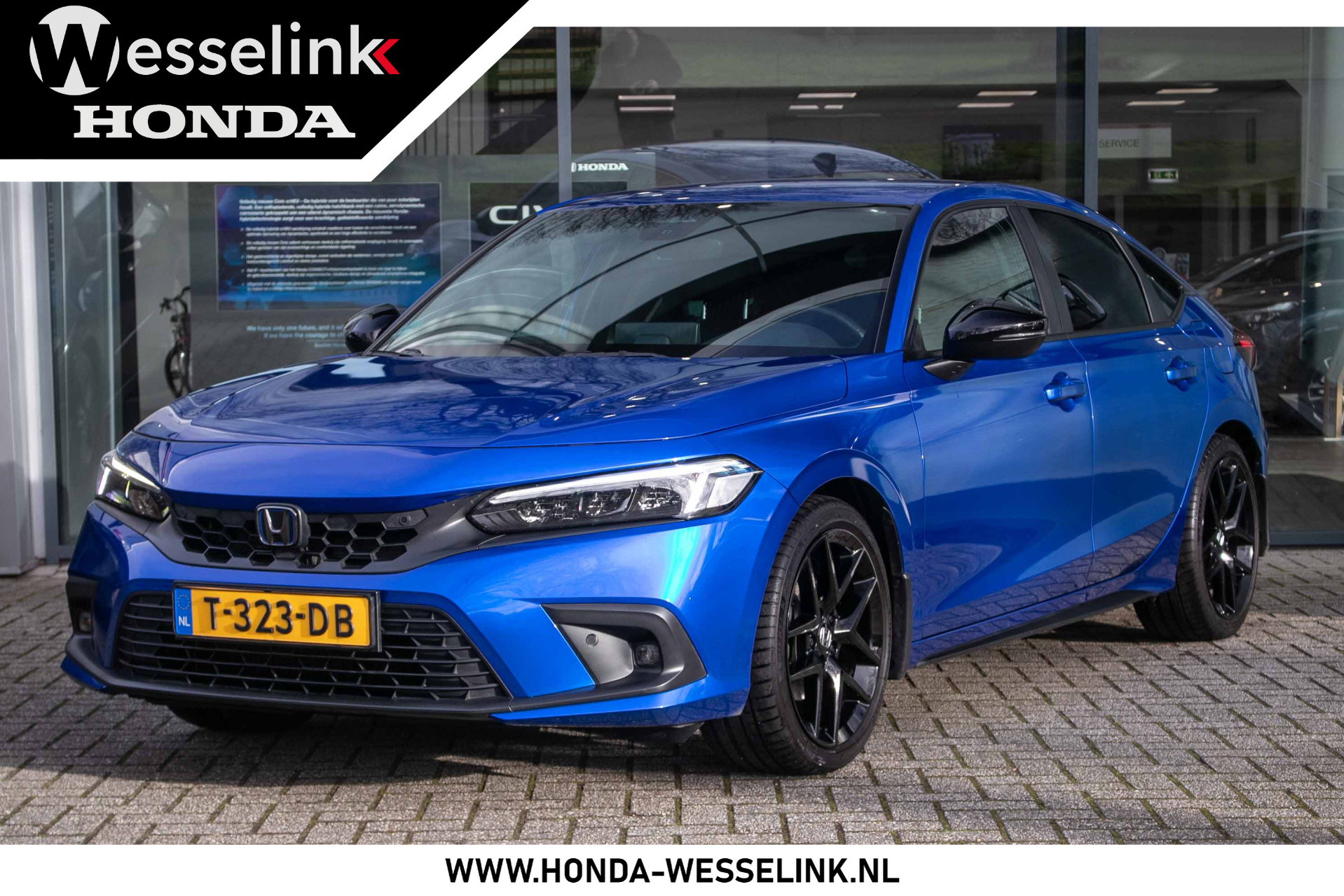 Honda Civic 2.0 e:HEV Sport Automaat -All in rijklaarprijs | 1e Eig. | Andr.auto/Apple Carpl. | Camera