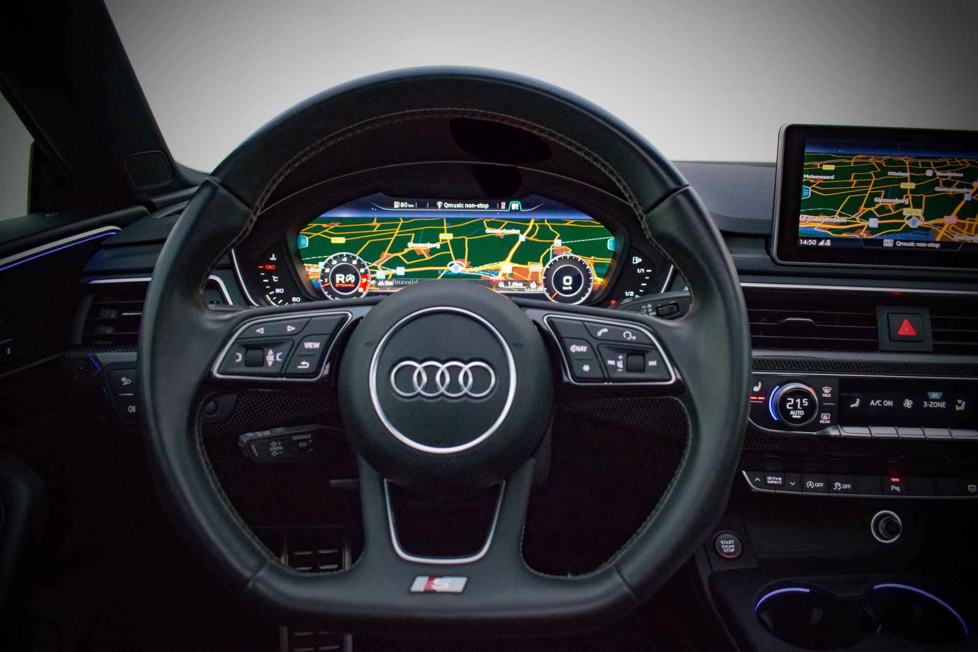 Audi S5 Sportback 3.0TFSI S5 quattro Pro Line Plus PANO/MATRIX LED/DIGIDASH/B&O/CARPLAY/CAMERA/LEDER/ADAPTIVE CRUISE/MEMORY SEATS/NAVI/STOELVERW+MASSAGE/LMV 19'' - 20/35