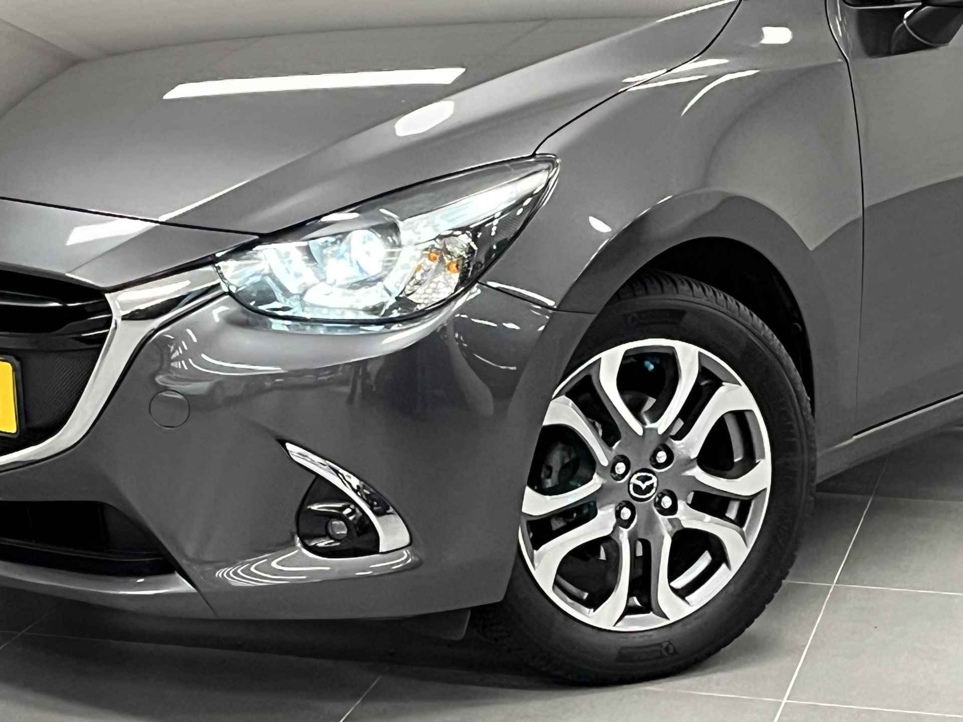 Mazda 2 1.5 Skyactiv-G GT-M TREKHAAK | NAVIGATIE | HALF LEDER - 12/43