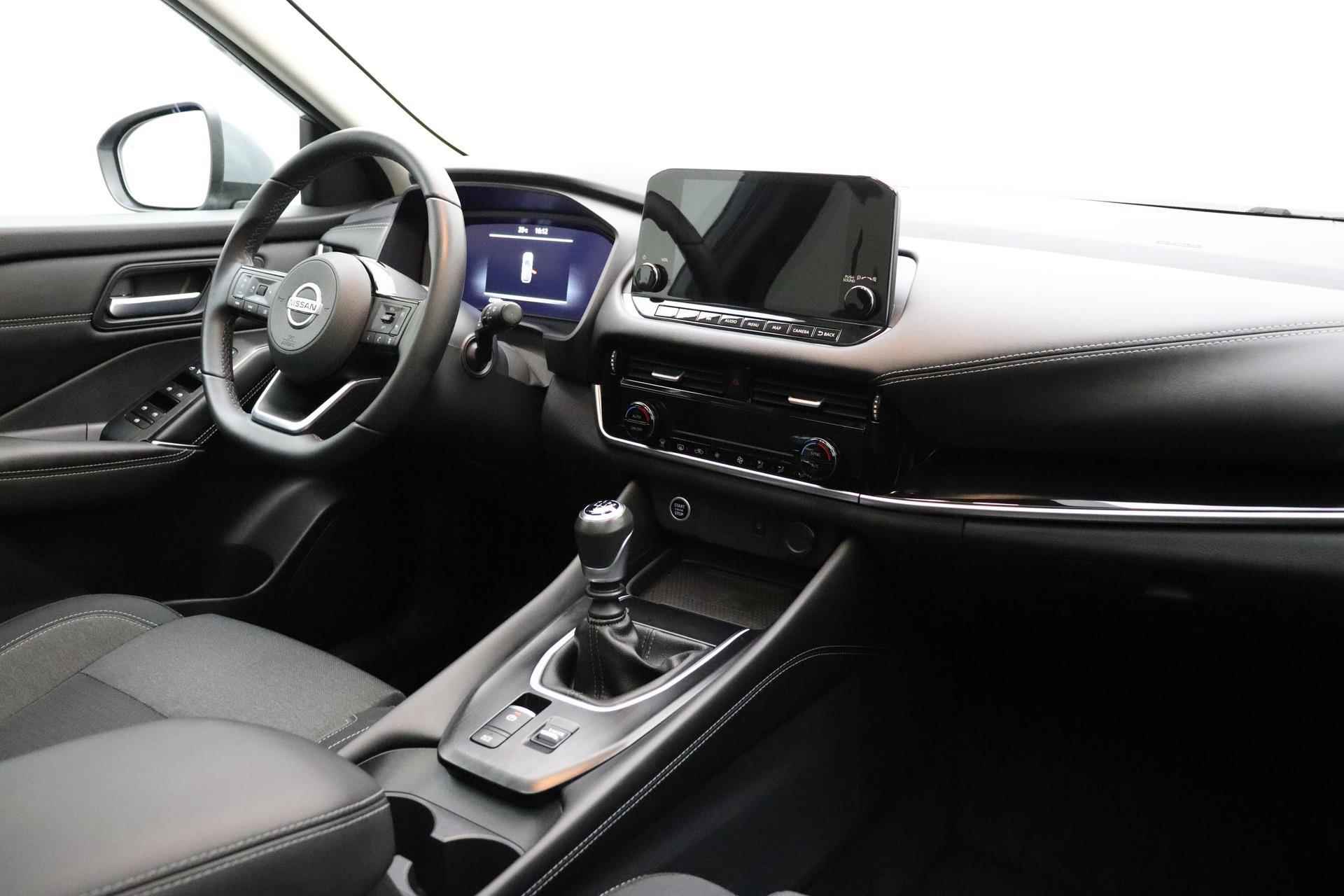 Nissan Qashqai 1.3 Mild-Hybrid N-Connecta 1650 kg trekgewicht! | 158pk | Navigatie | Adaptive Cruise Control | Panoramadak | Lichtmetalen Velgen | Elektrische Achterklep | Keyless Entry en Start - 4/36