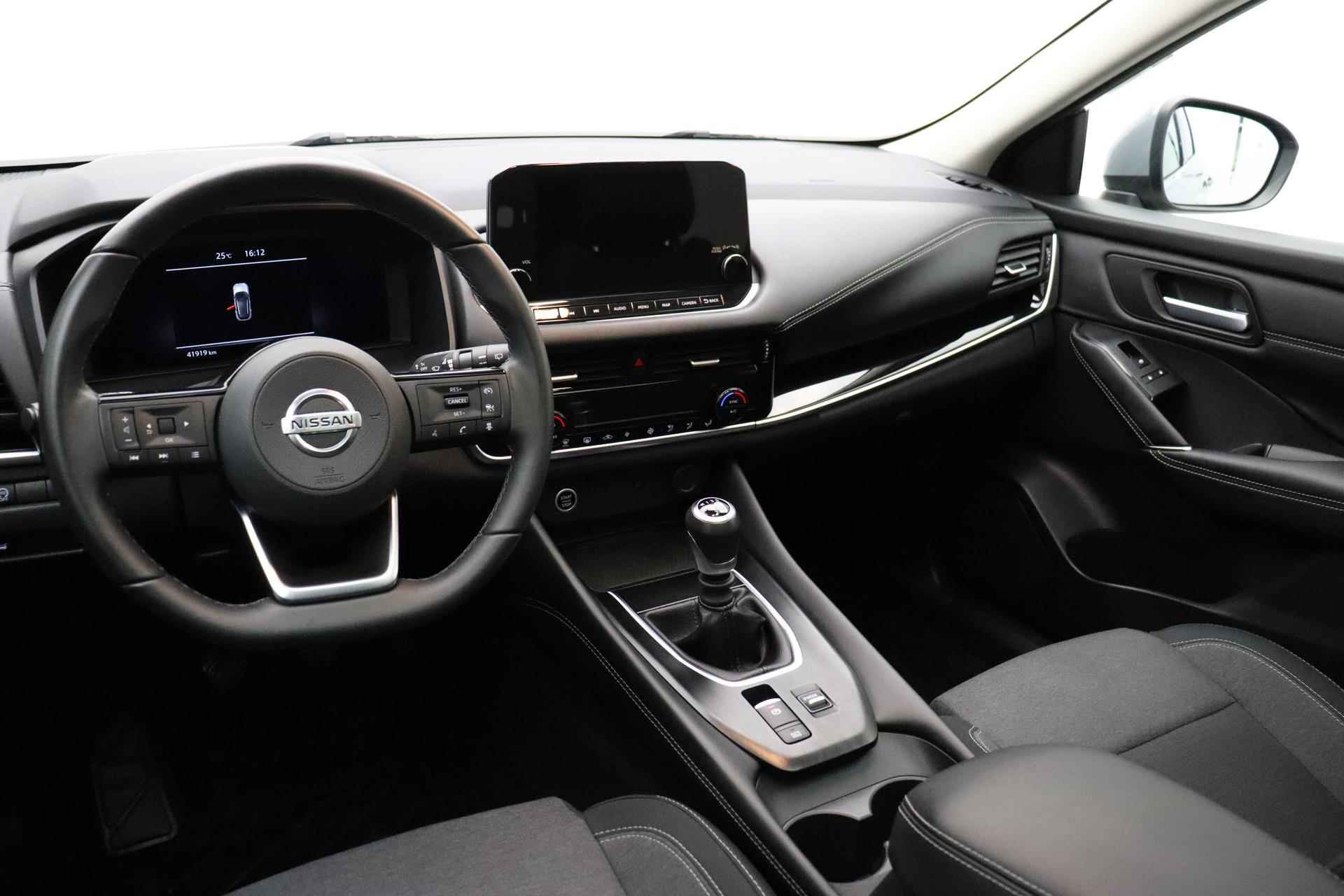 Nissan Qashqai 1.3 Mild-Hybrid N-Connecta 1650 kg trekgewicht! | 158pk | Navigatie | Adaptive Cruise Control | Panoramadak | Lichtmetalen Velgen | Elektrische Achterklep | Keyless Entry en Start - 8/36