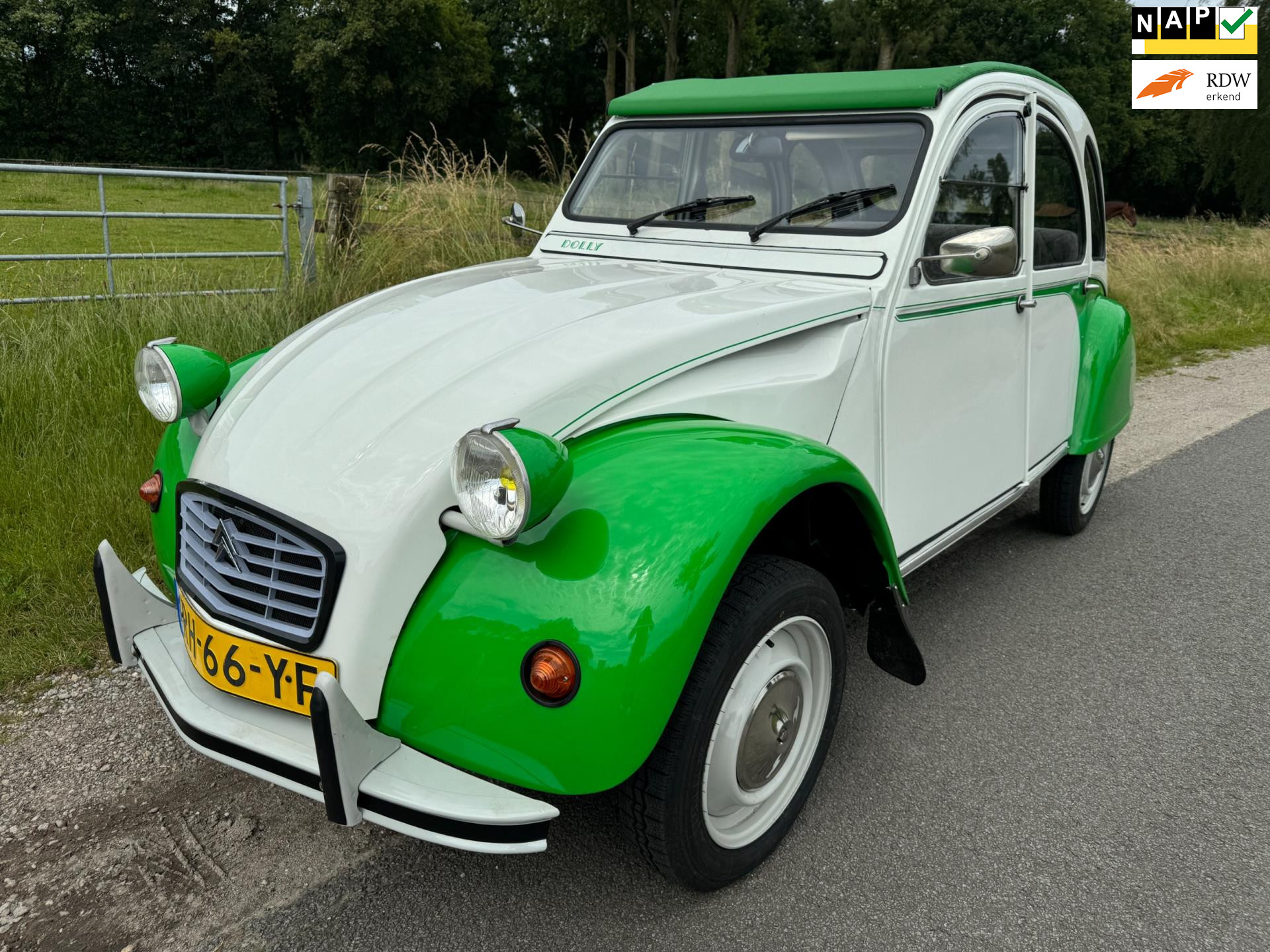 Citroen 2 CV 2CV6 Club Dolly compleet gerestaureerd