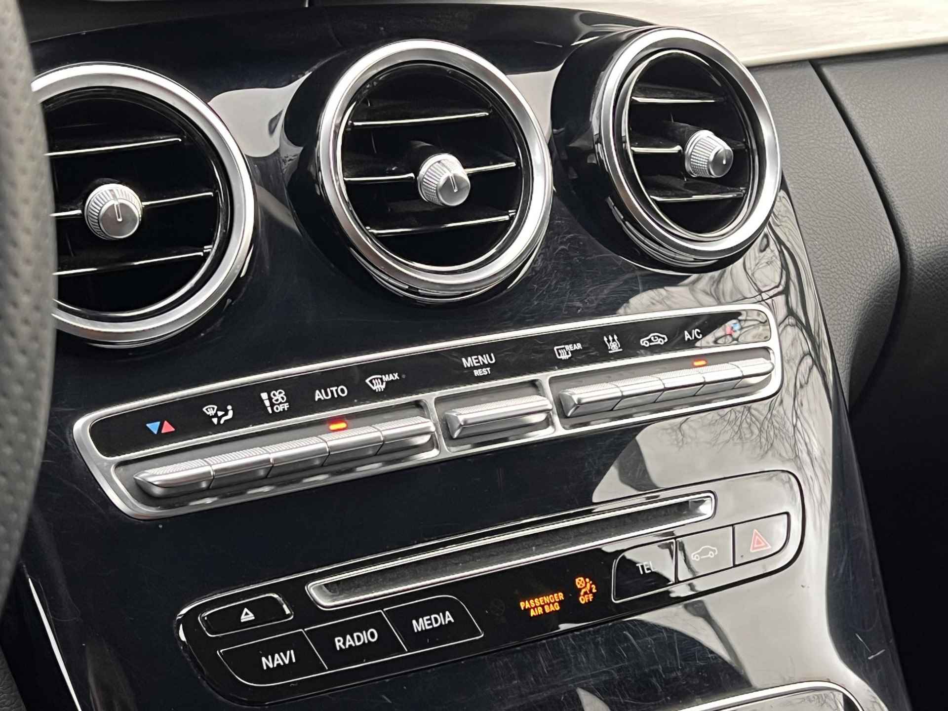 Mercedes-Benz C-klasse 350 e Lease Edition Elekt. Sportstoelen | Stoel verwarming | Luchtvering | Navigatie | Cruise Control - 11/26