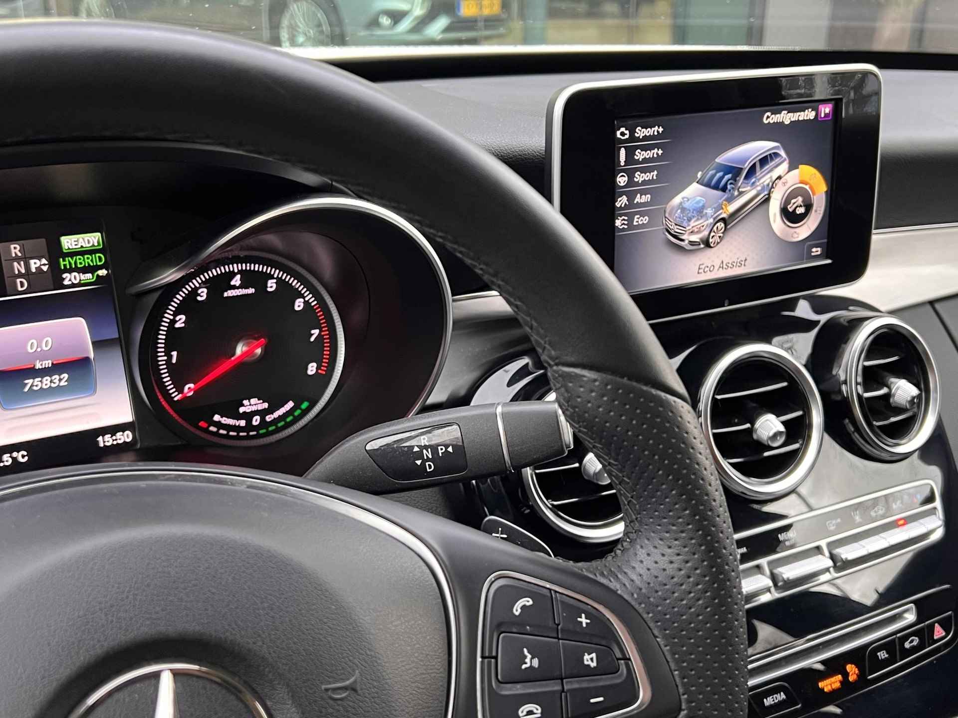 Mercedes-Benz C-klasse 350 e Lease Edition Elekt. Sportstoelen | Stoel verwarming | Luchtvering | Navigatie | Cruise Control - 23/26